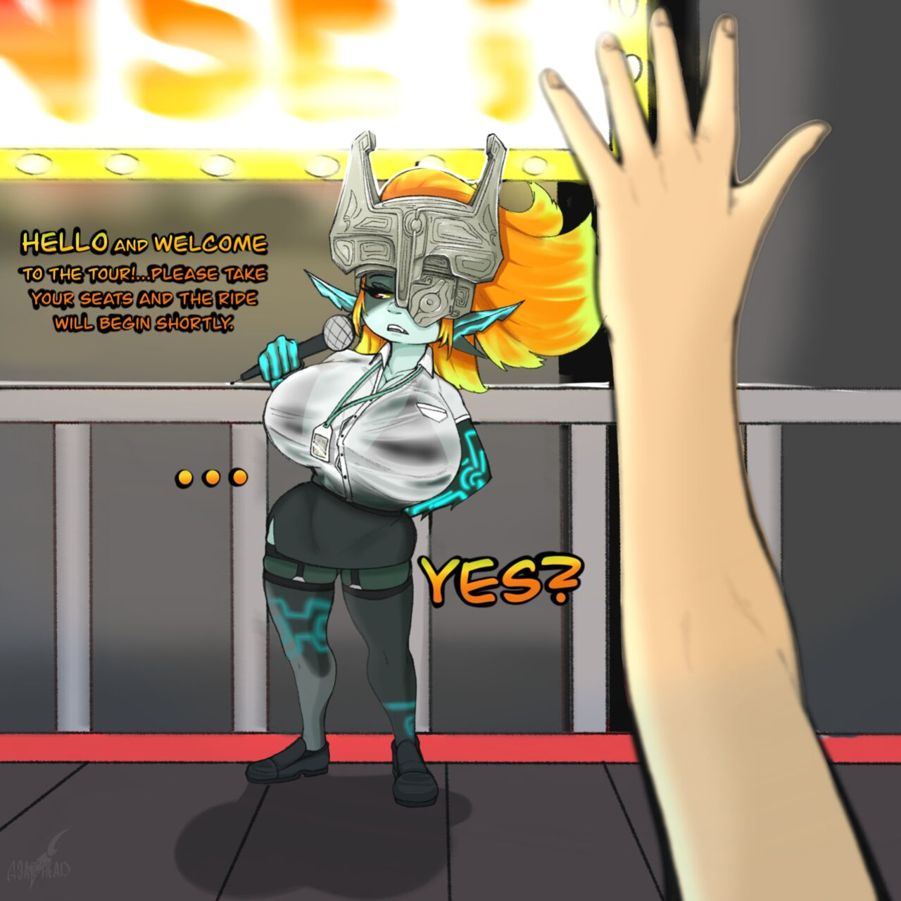 [Goat-Head] MIDNA’s TRAVELS - Midna's Bus Tour (The Legend of Zelda)