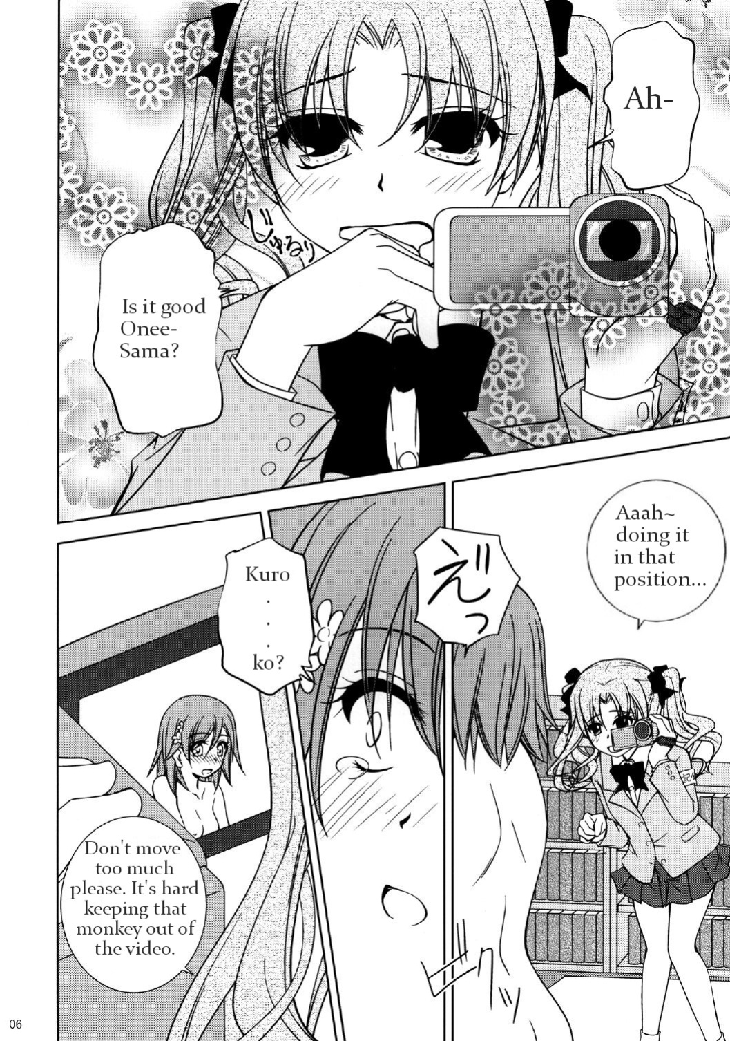 I'm going to shoot a porn video with Onee-sama!