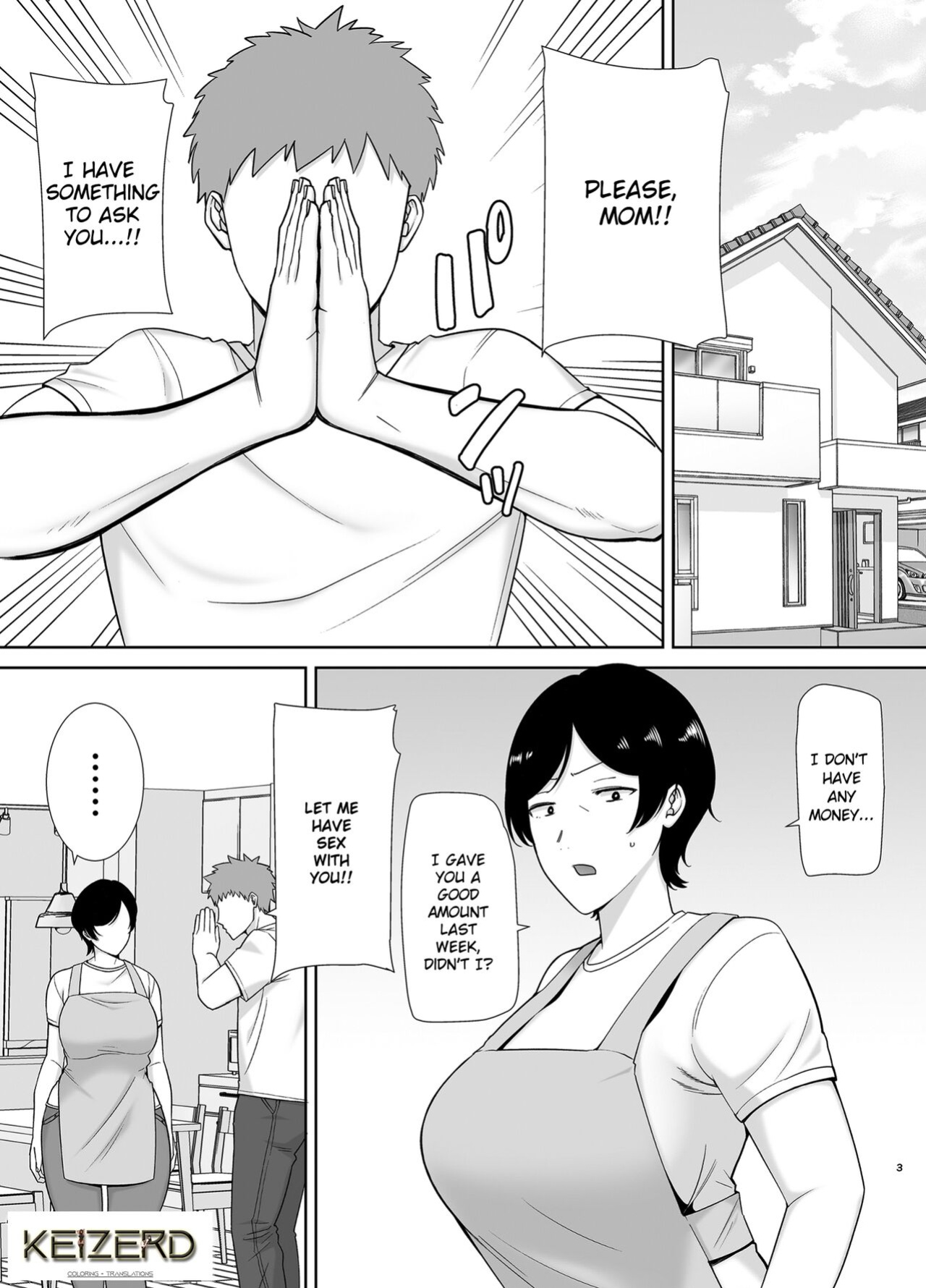 Mothers Are Wome Too! | Okaa-san dattee Onna Nandayo! [KeizerD]