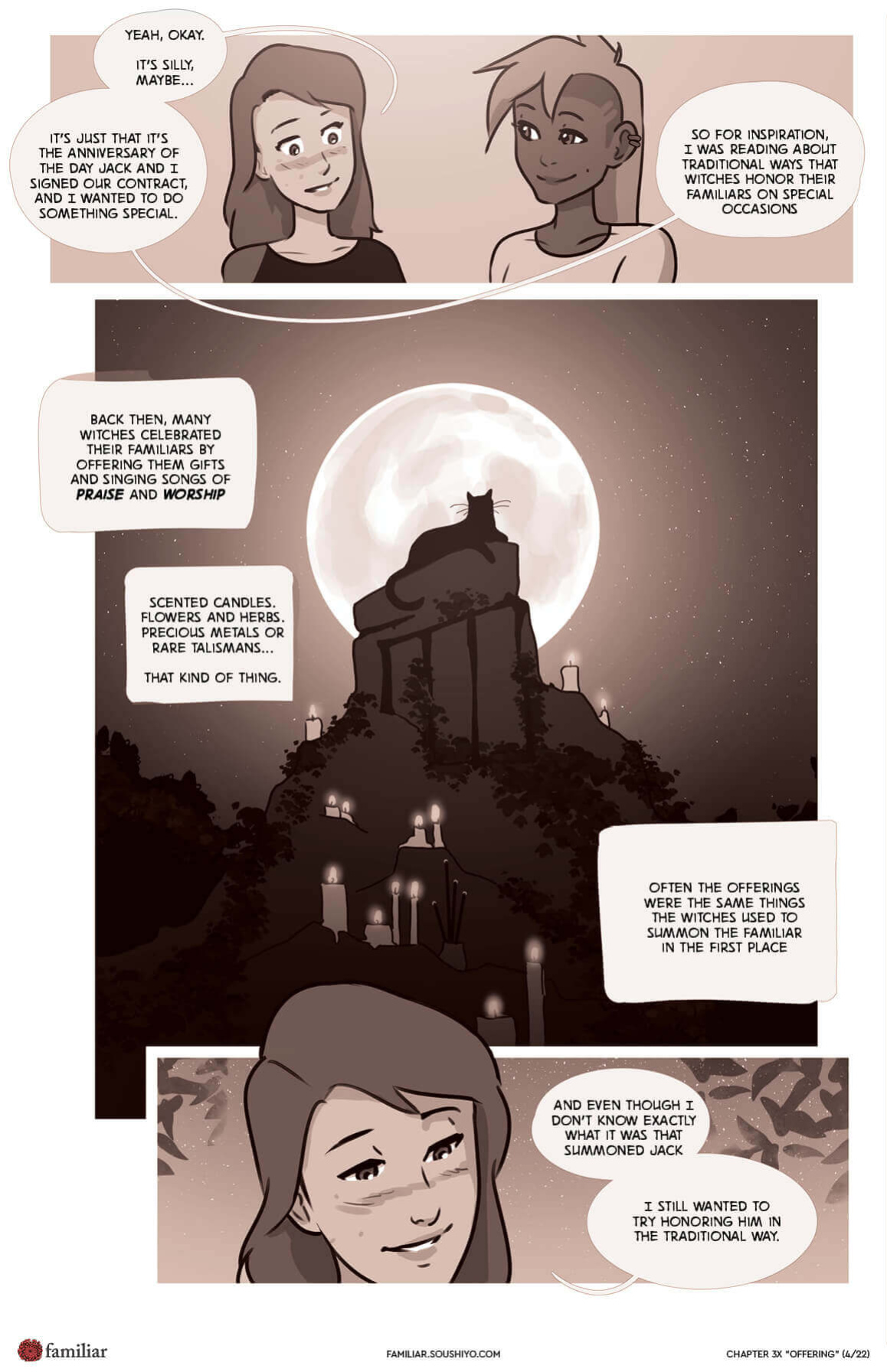 Familiar [Soushiyo] - Act 3 - Chapter 16.5 - Offering