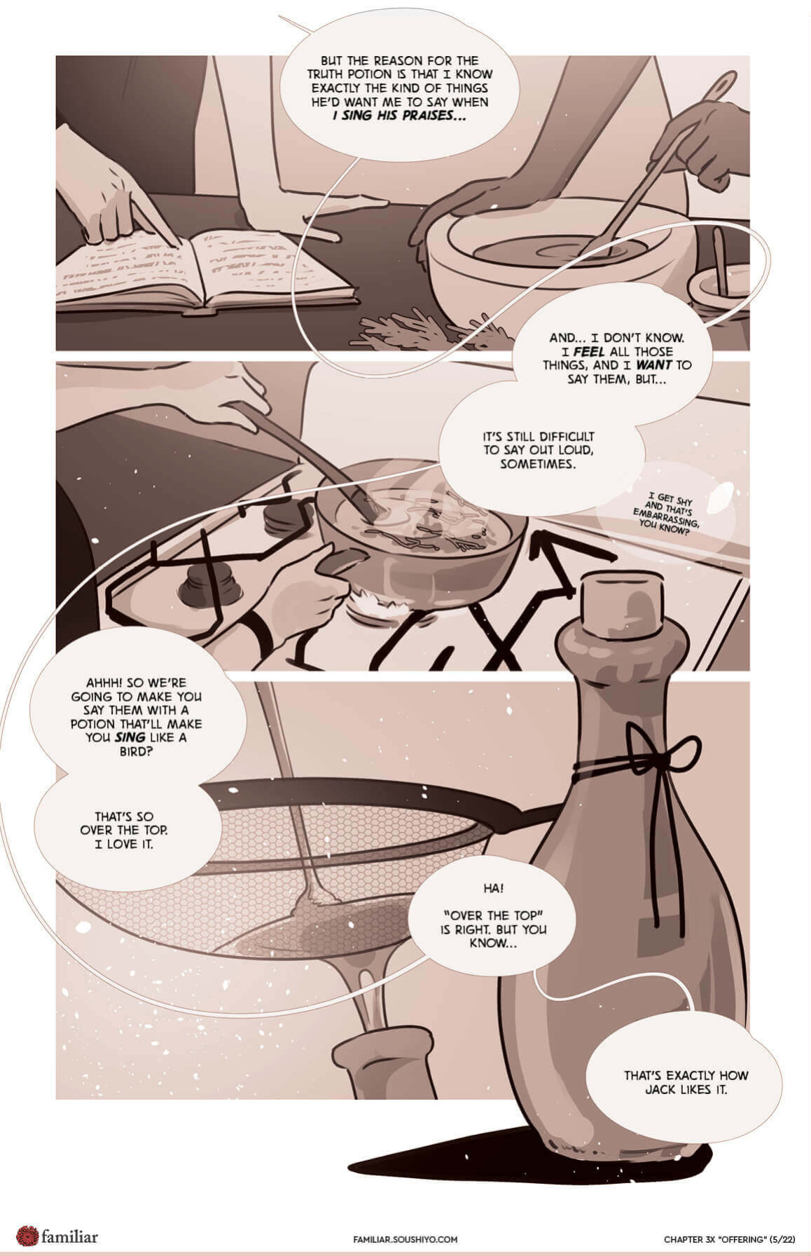 Familiar [Soushiyo] - Act 3 - Chapter 16.5 - Offering