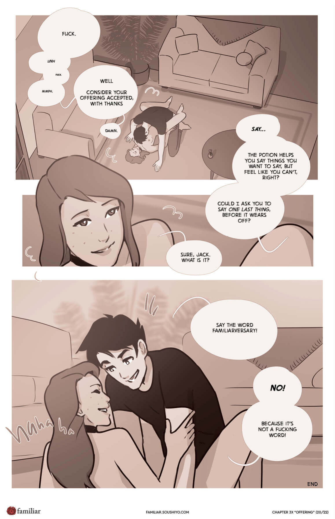 Familiar [Soushiyo] - Act 3 - Chapter 16.5 - Offering