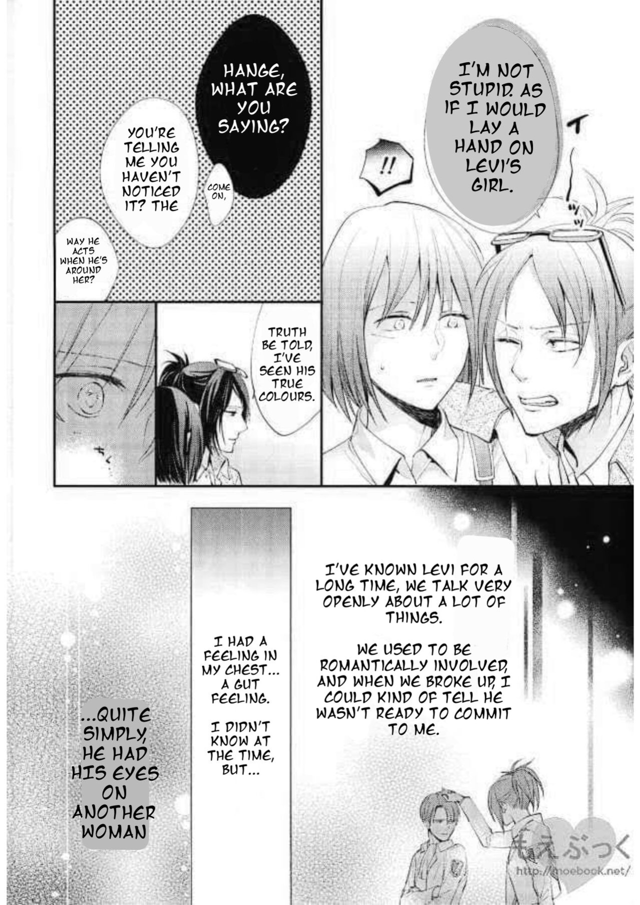 I Can't Wait by Sakuragawanaa (Attack on Titan Levi x Mikasa Doujin) English Translation