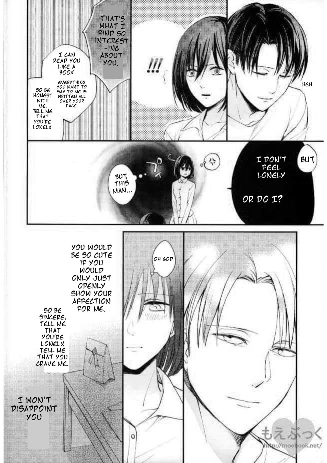 I Can't Wait by Sakuragawanaa (Attack on Titan Levi x Mikasa Doujin) English Translation