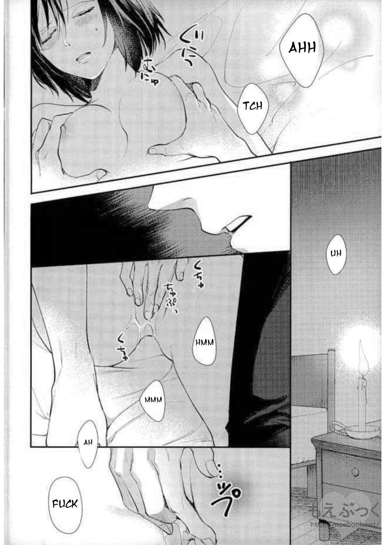 I Can't Wait by Sakuragawanaa (Attack on Titan Levi x Mikasa Doujin) English Translation