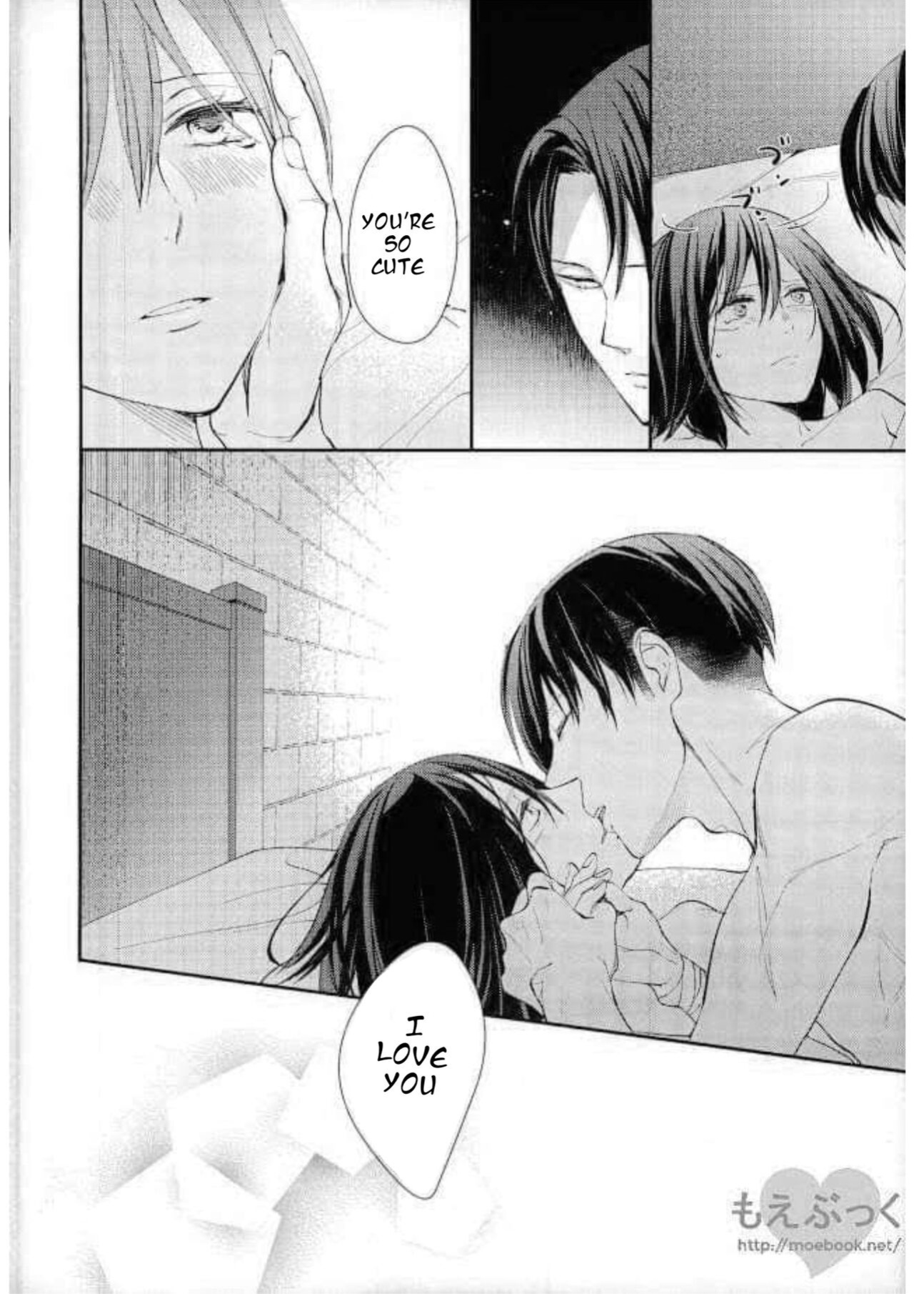 I Can't Wait by Sakuragawanaa (Attack on Titan Levi x Mikasa Doujin) English Translation