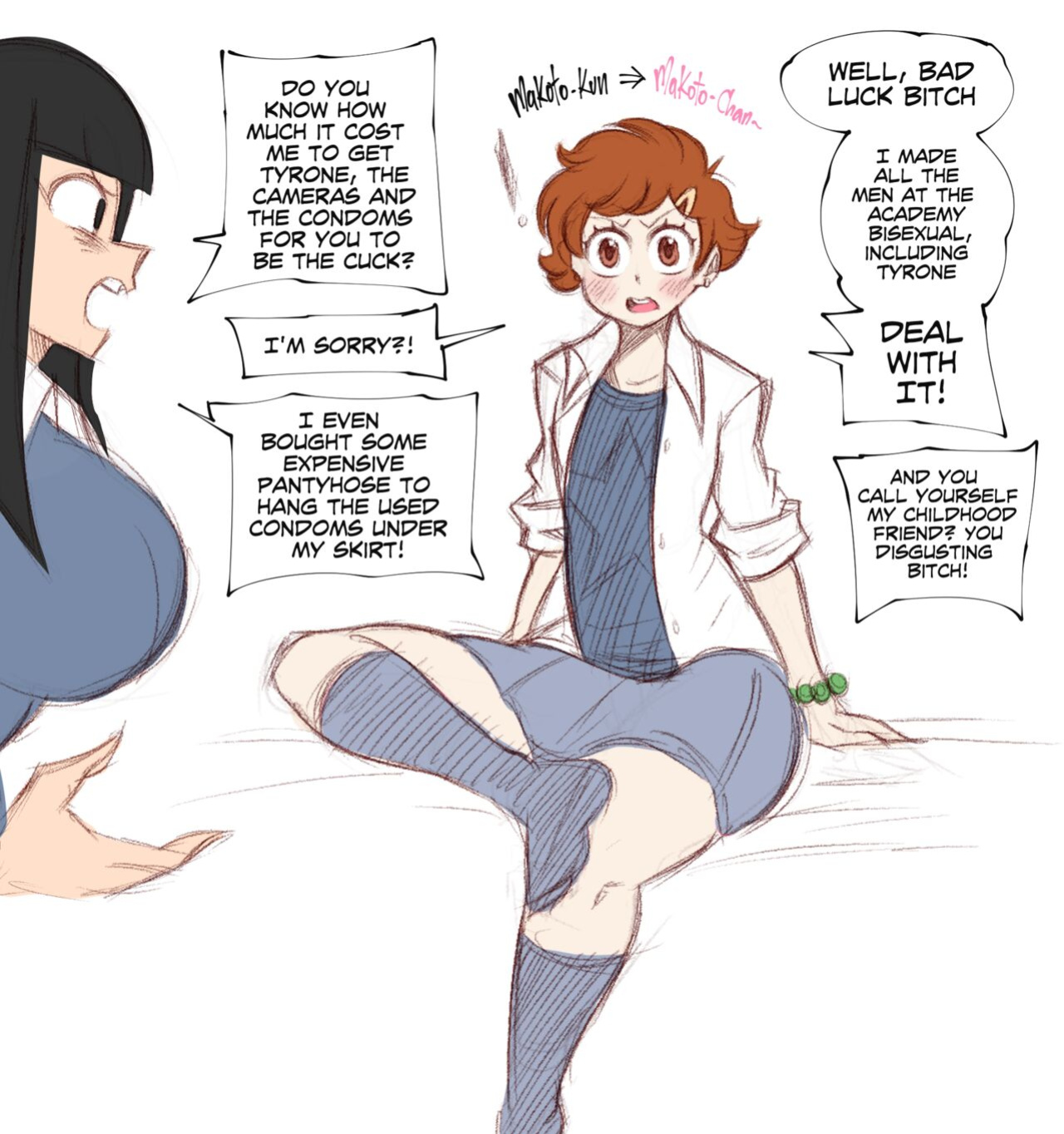 [SaltyXodium] My Childhood Friend Doesn't Want to be the Cuck of Our Relationship
