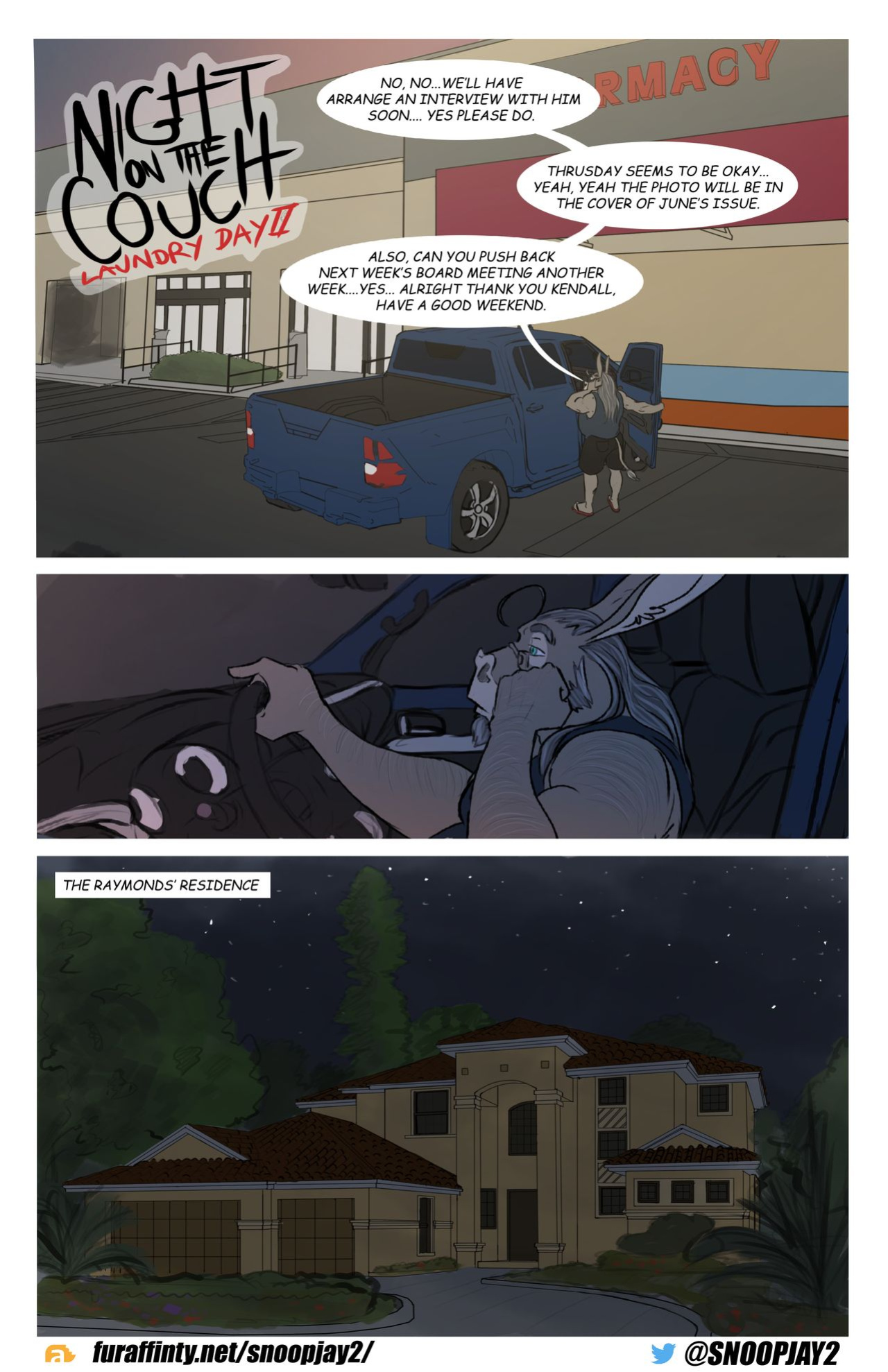[Snoopjay2]Laundry Day II: Night on the Couch