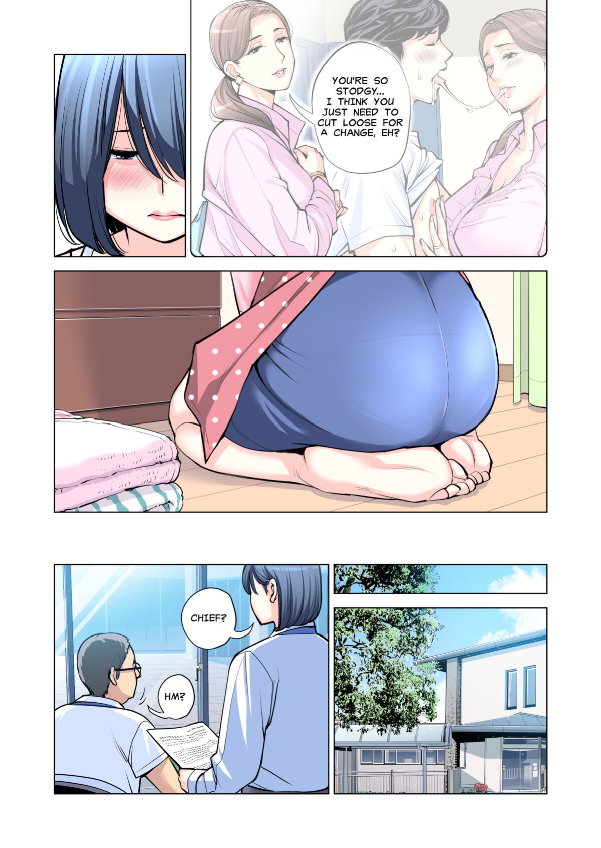 [HGT Lab (Tsusauto)] Jichikai no Hitozuma wa Totemo Ecchi Deshita. 2 Chiku Center Shokuin Nakahara Keiko Hen | Neighborhood Associations Part 2: Keiko [MisterJ] [Full Color Version]