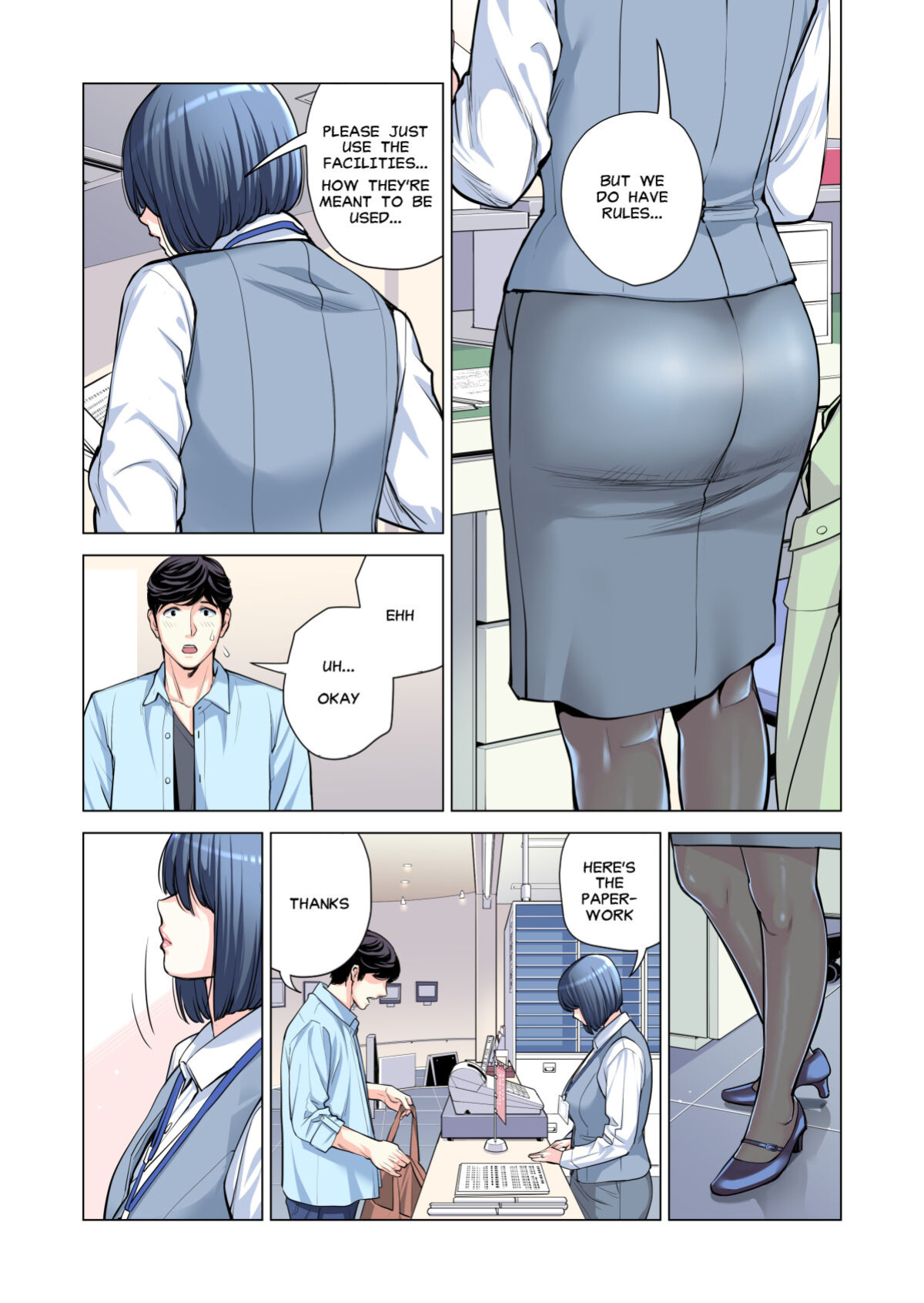 [HGT Lab (Tsusauto)] Jichikai no Hitozuma wa Totemo Ecchi Deshita. 2 Chiku Center Shokuin Nakahara Keiko Hen | Neighborhood Associations Part 2: Keiko [MisterJ] [Full Color Version]