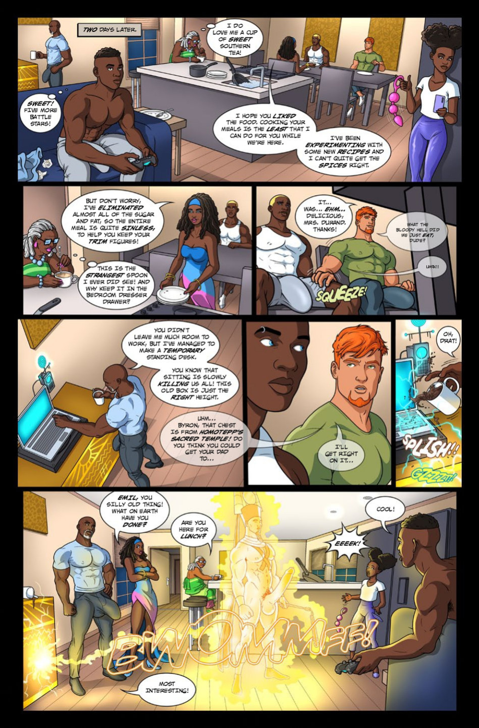 [Alexander, Patrick Fillion] My Boyfriend is a Superhero #3 [Eng]