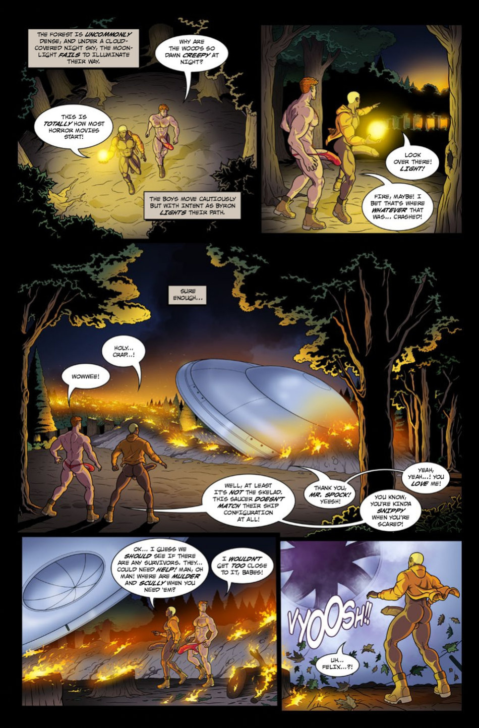 [Alexander, Patrick Fillion] My Boyfriend is a Superhero #3 [Eng]