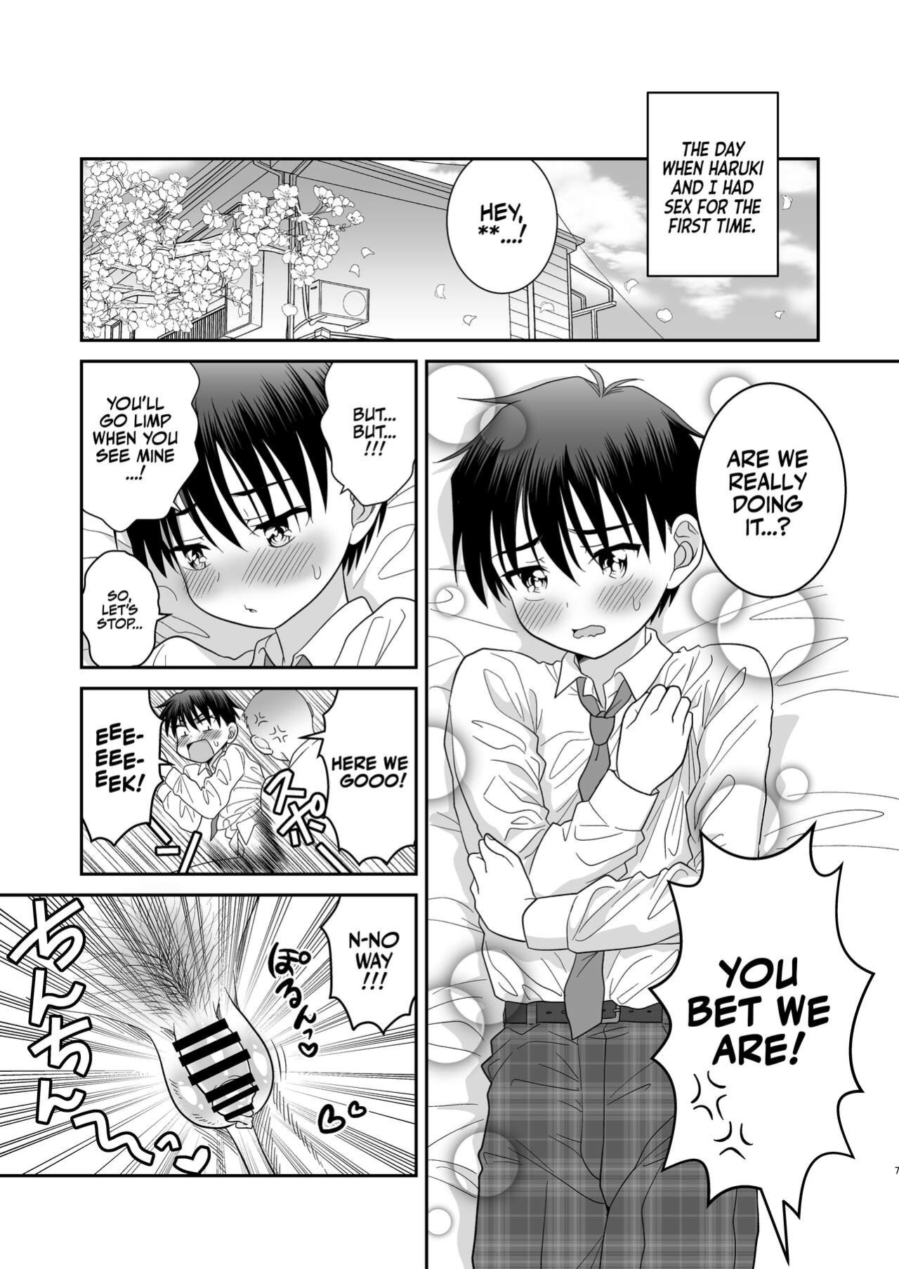 [Ohanabatake Typhoon (Anesaki Rachel)] Ore ga Omae no Kanojo ni Naru made | Becoming your Girlfriend [Team Rabu2]