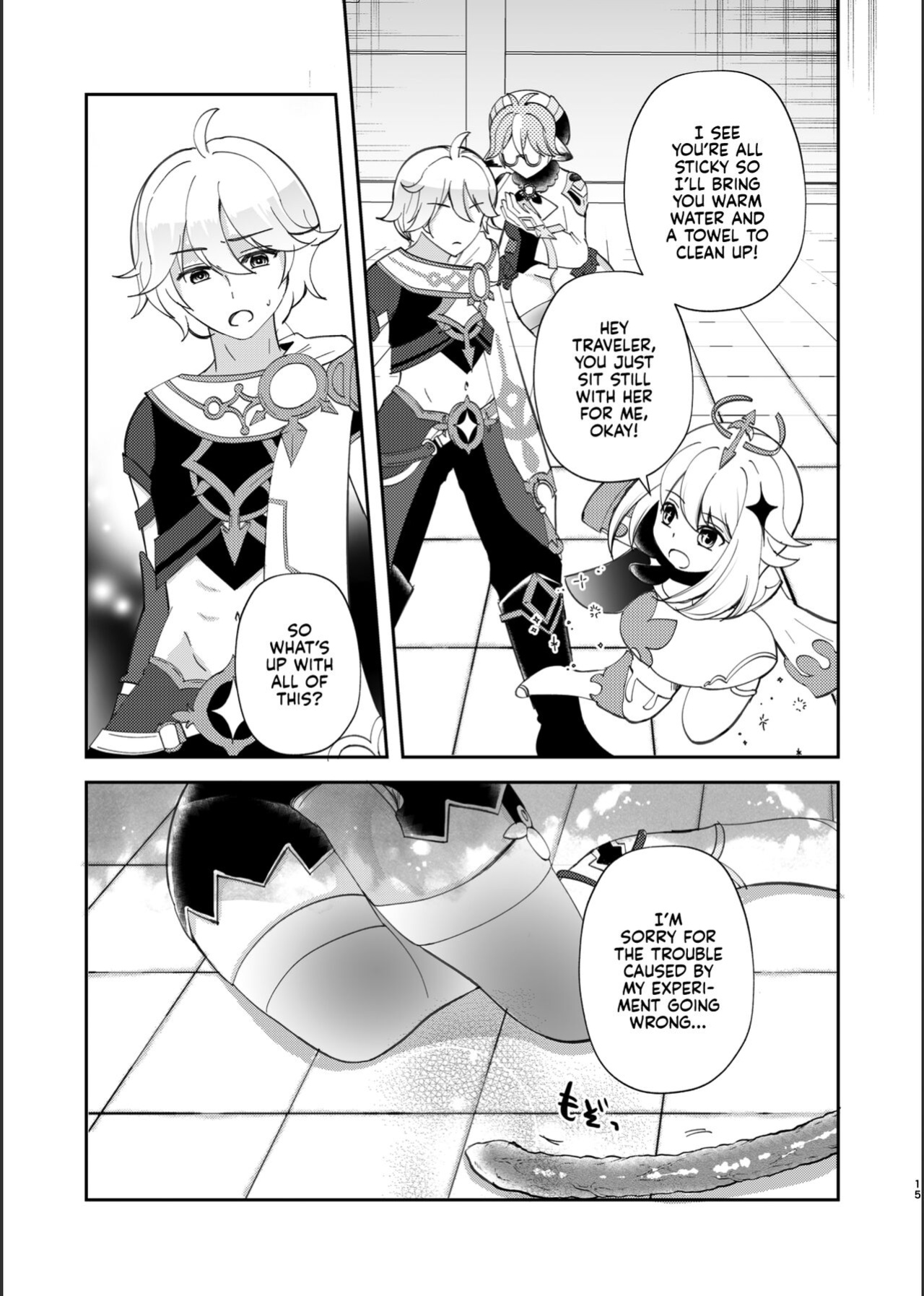 (C101) [Romantic London (Naohisa)] Jouai Renseijutsu | Affection Alchemy (Genshin Impact) [Kyuume]