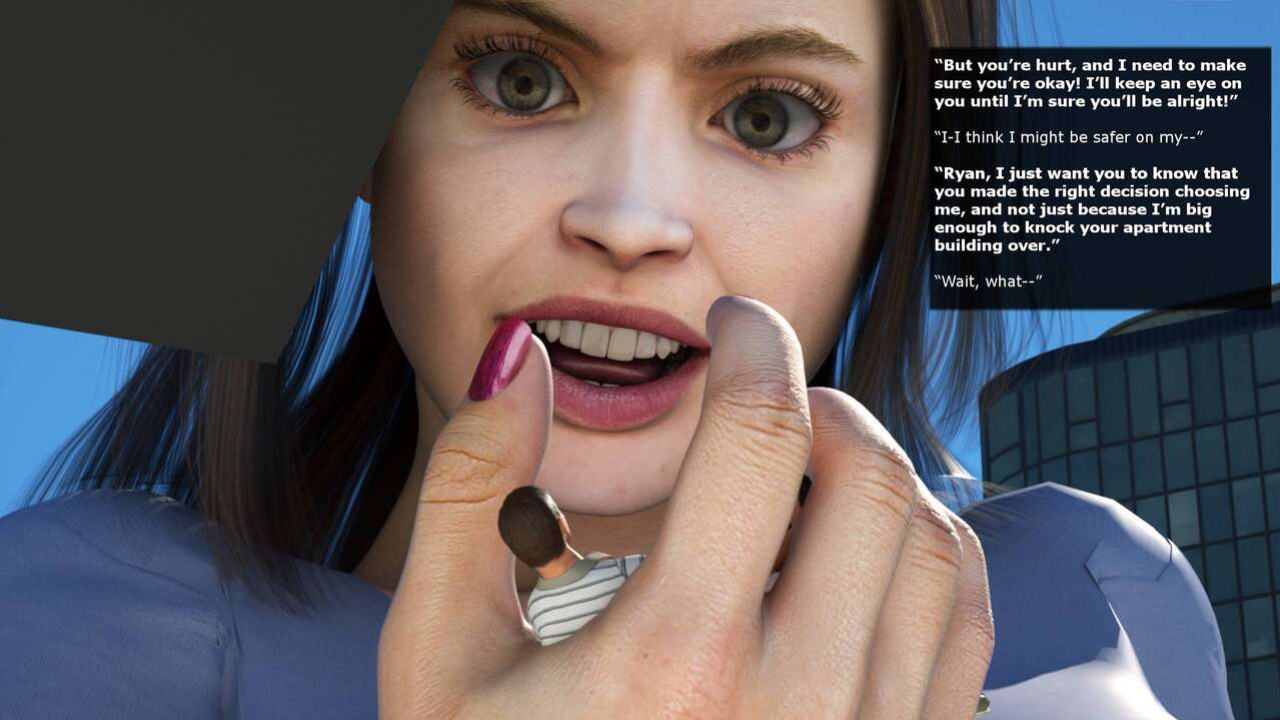 RedFireDog - Overly Attached Giantess 1