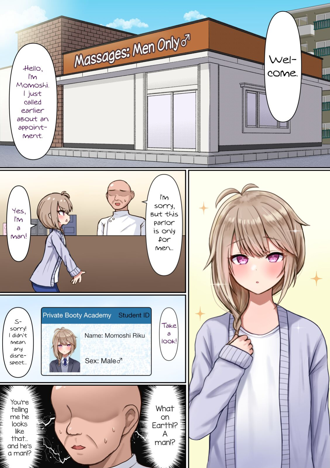 [Magical Manana (Manana)] Otokonoko ga Tokubetsu na Bou de Massage Sareru [mysterymeat3]