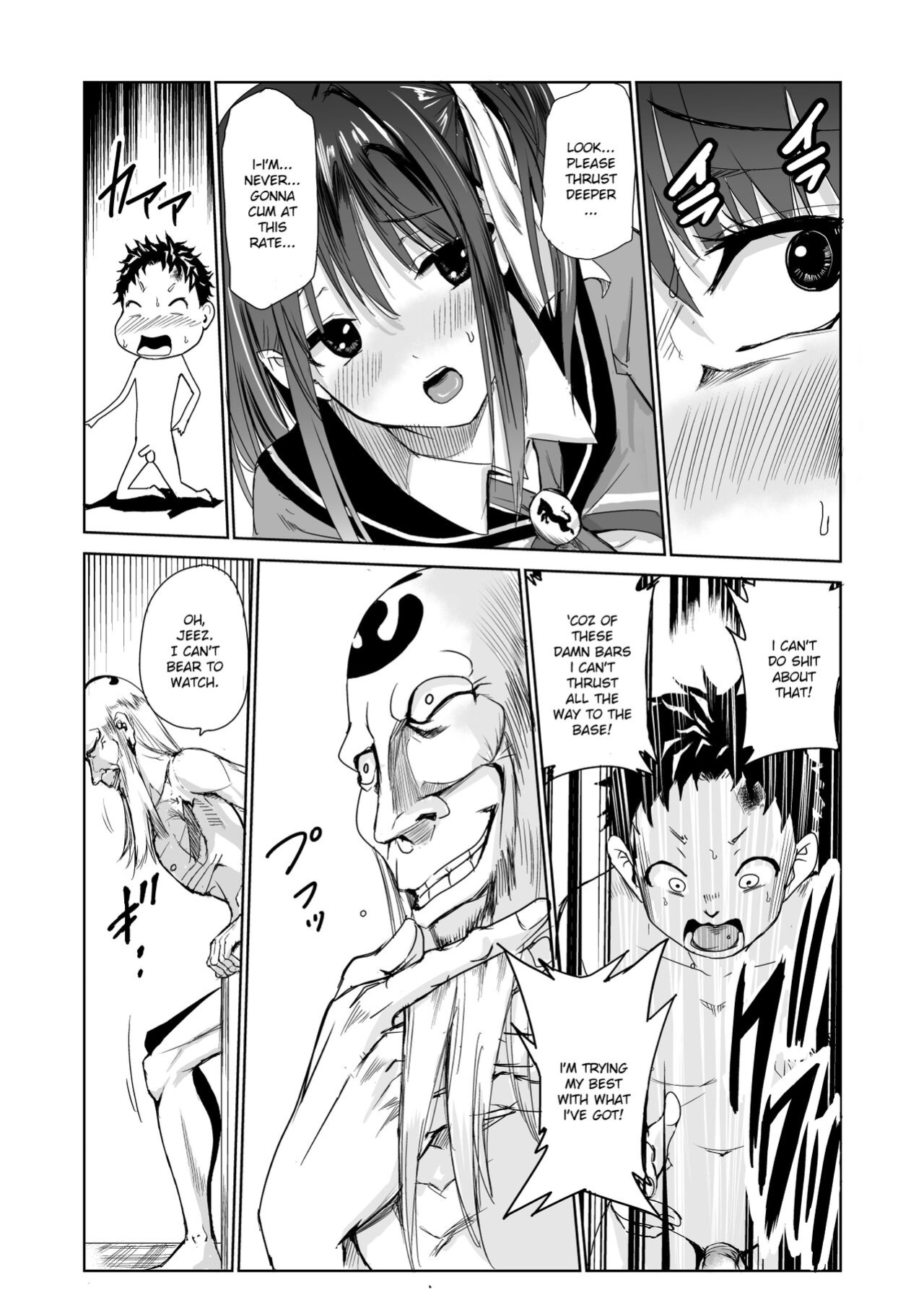 [Raid Socks (Tricky)] Tsuyagari Mura 3 ~Kareshi o Mamoru Tame Hikyou no Mura de Kyousei Gohoushi & NTR Sex~ [Ruru Scanlations]