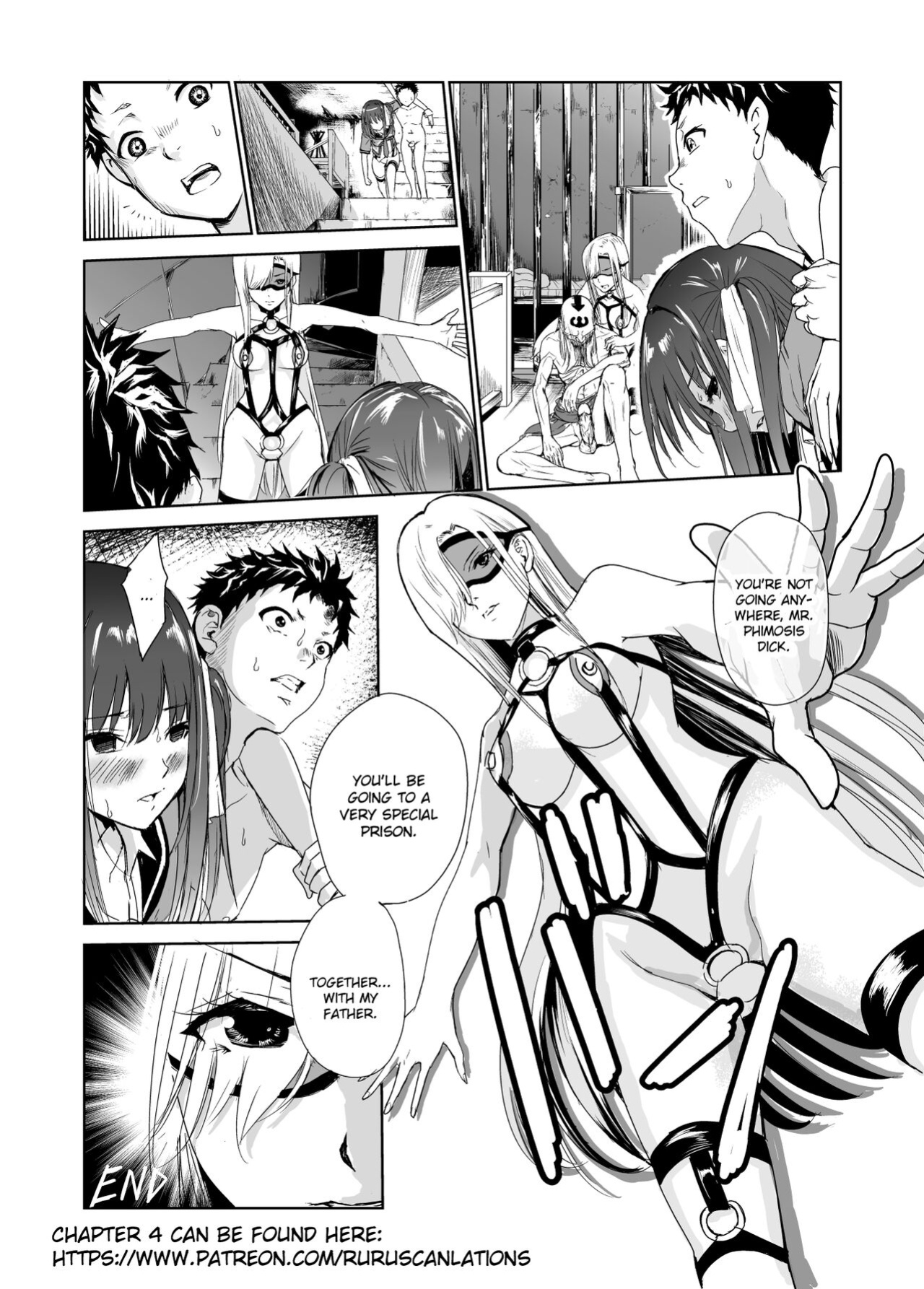 [Raid Socks (Tricky)] Tsuyagari Mura 3 ~Kareshi o Mamoru Tame Hikyou no Mura de Kyousei Gohoushi & NTR Sex~ [Ruru Scanlations]