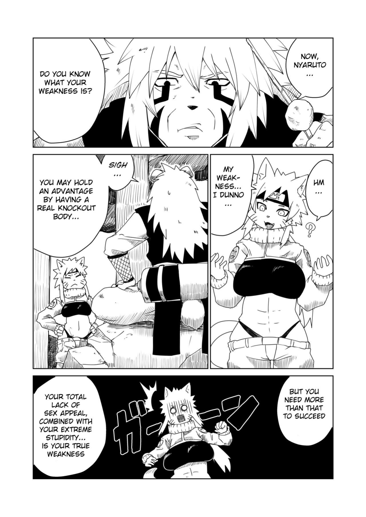 [Nenneko Tanuki (Shinobe)] NYARUTO (Nenkan Seinen Mesukemo Champ 2023 Nen Shinnengo) [BSN]