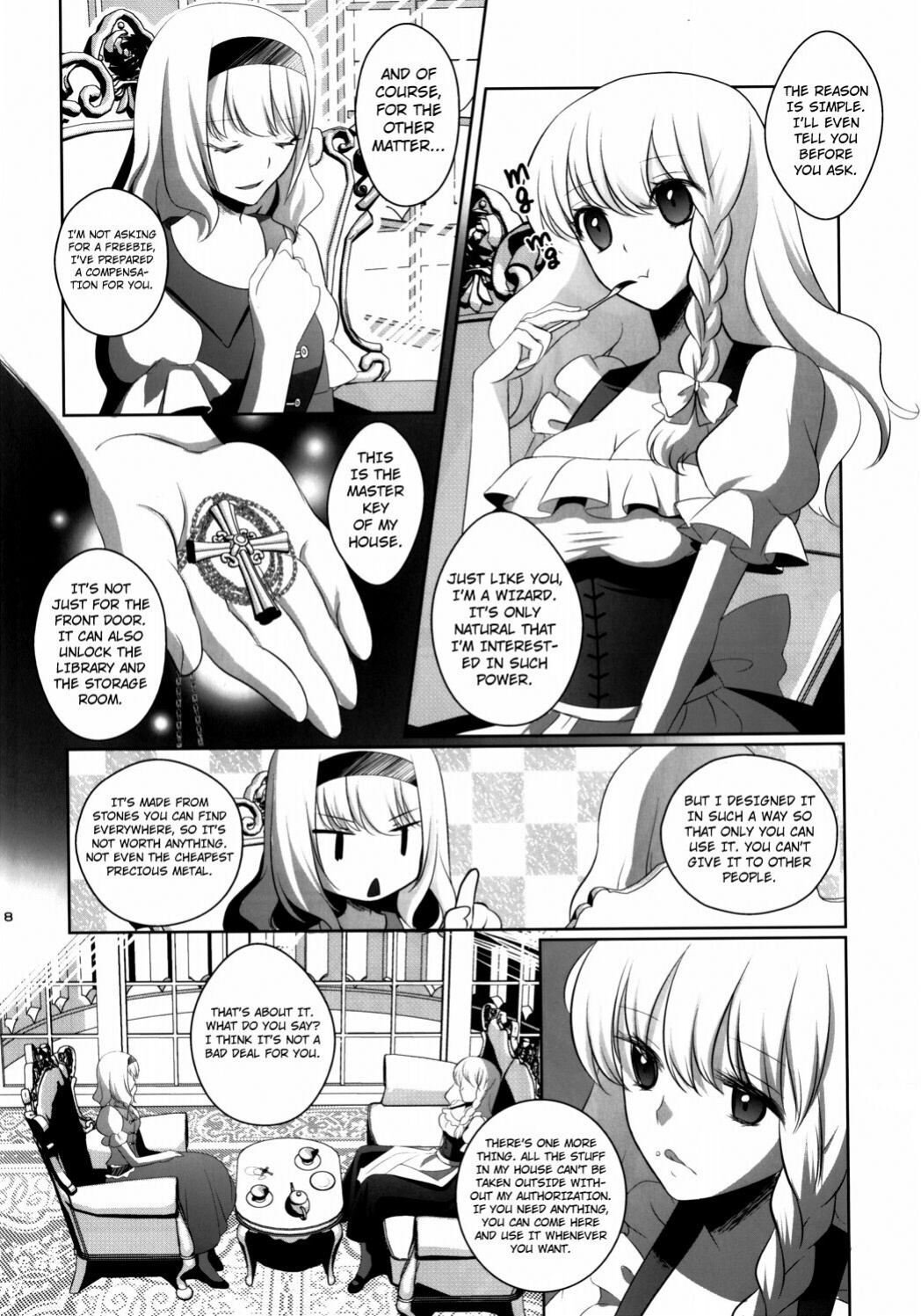 [Hanamo Oukoku (Hanamo Daiou)] Marisa wa Kinoko Power wo Te ni Ireta! (Touhou Project) [Kuraudo]