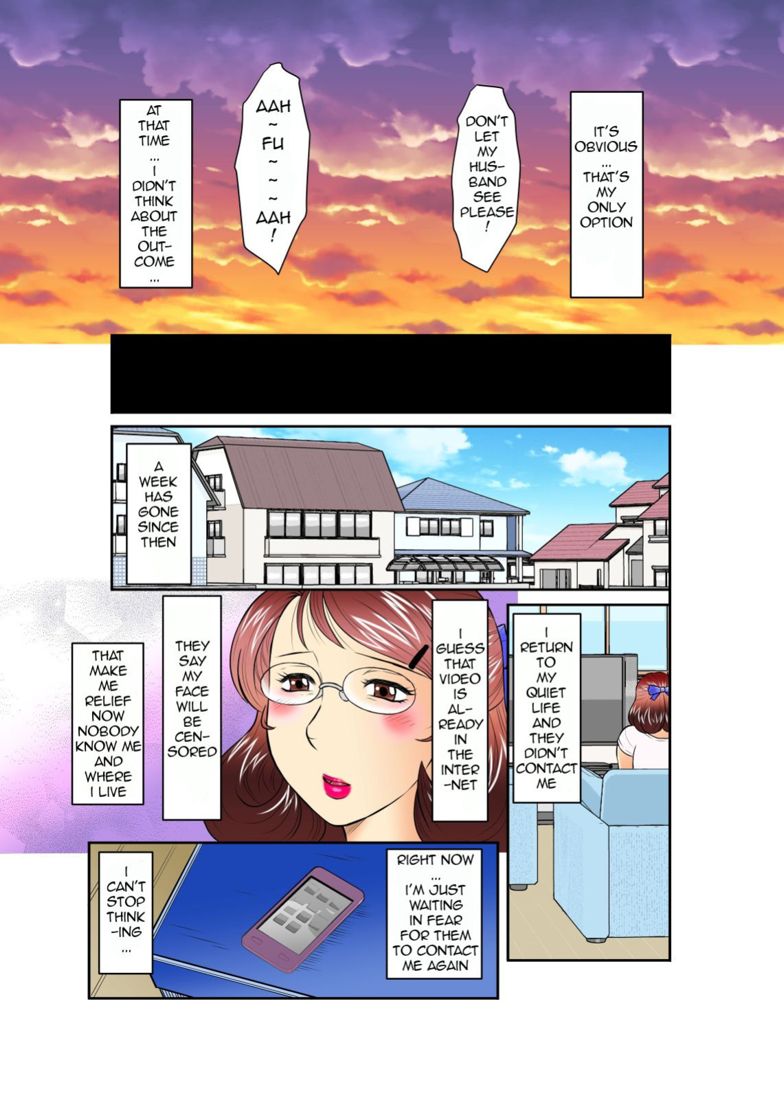 [Fuusen Club] Inka no Shizuku - Nikubenki Sayako 35-sai Sono Ichi & Ni [English ][LQ]