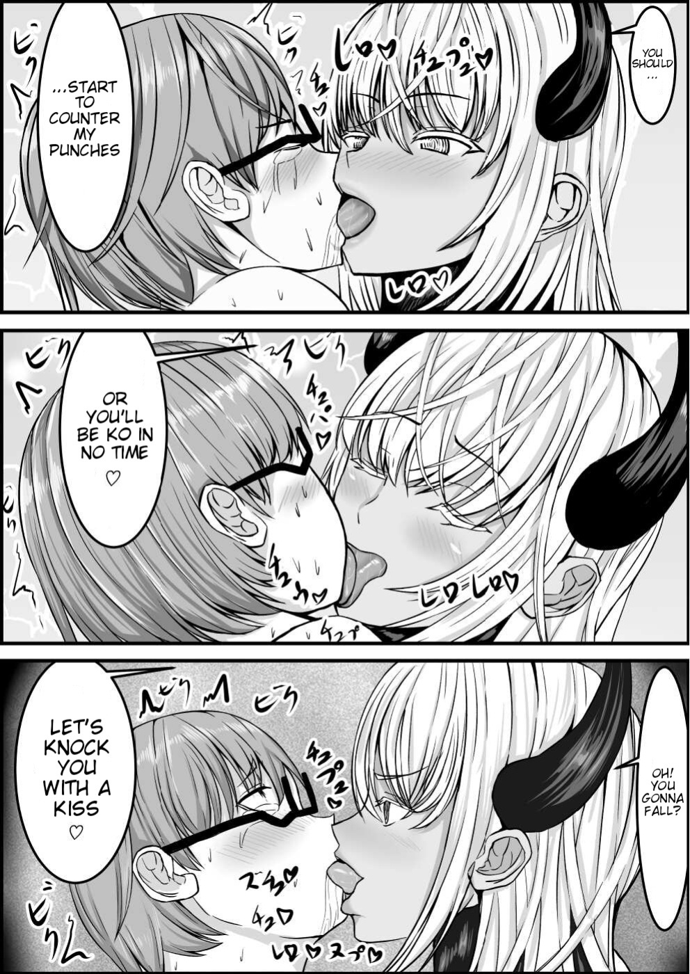 [Tetsunohiji] Succubus ni H na Shoubu de Makechau Yuutousei-kun | A honor student loses against a succubus in a lewd match