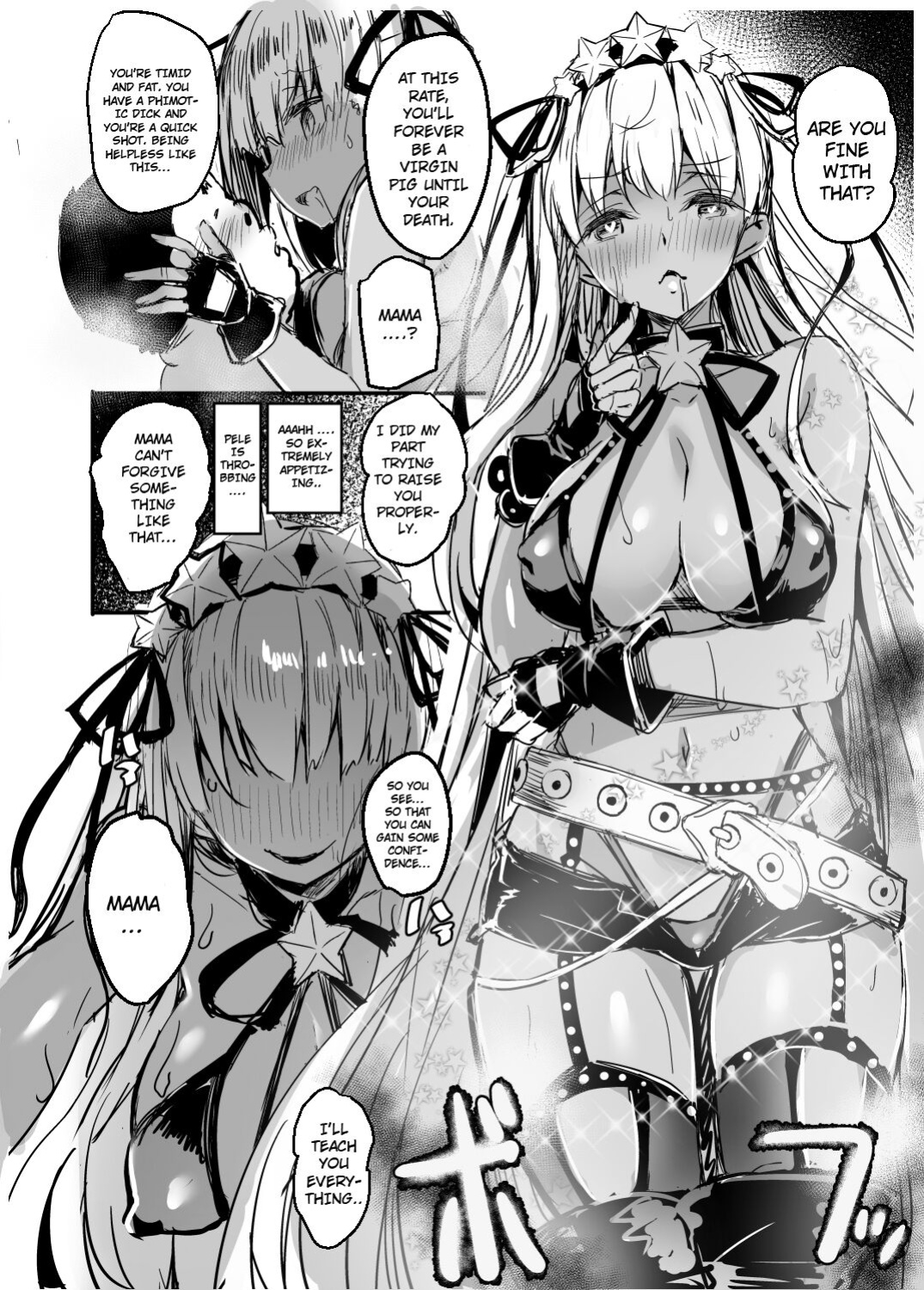 [kanemasita (Kaneta)] BB mama to ko buta-san (Fate Grand Order) [hardcase8translates]