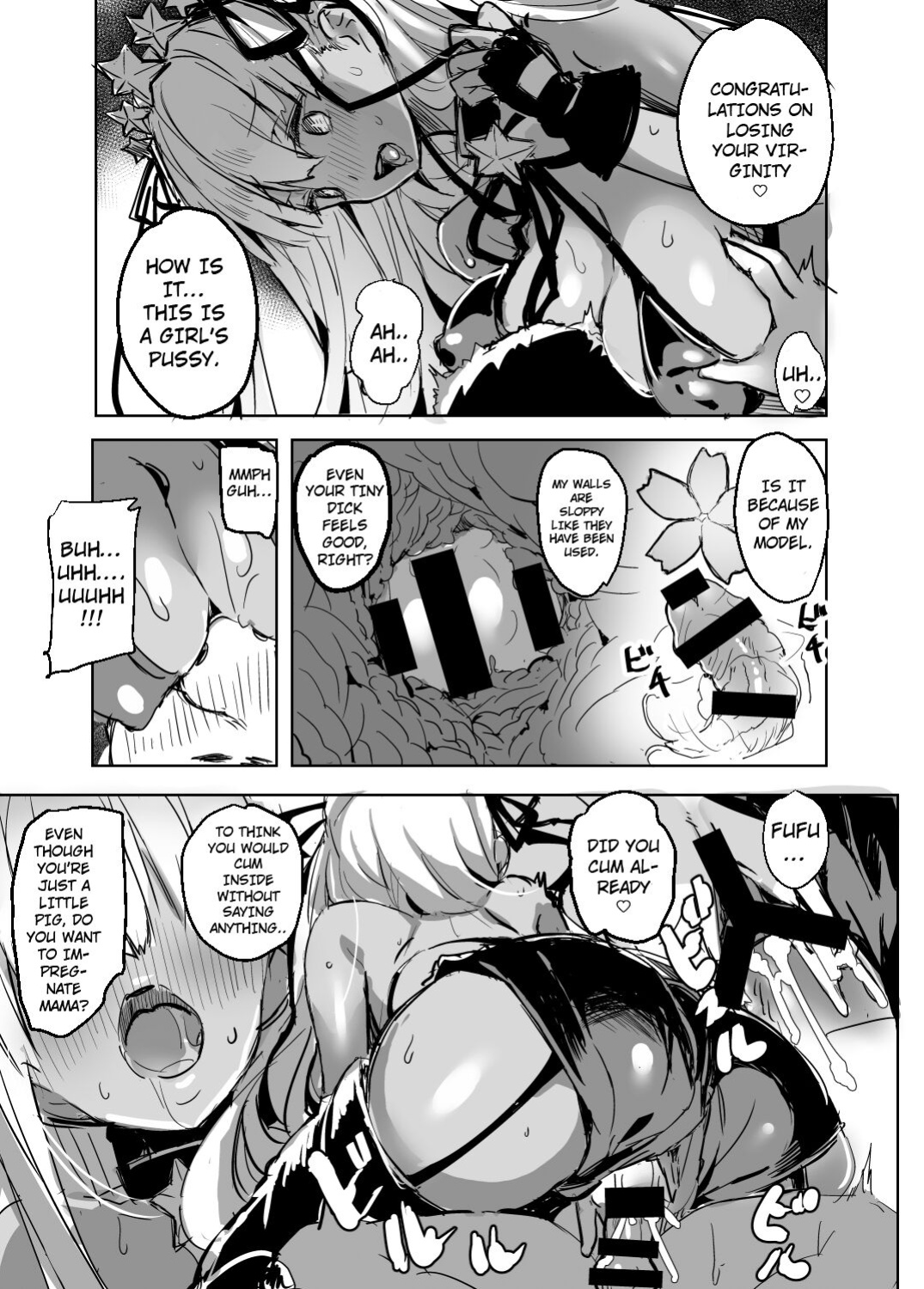 [kanemasita (Kaneta)] BB mama to ko buta-san (Fate Grand Order) [hardcase8translates]