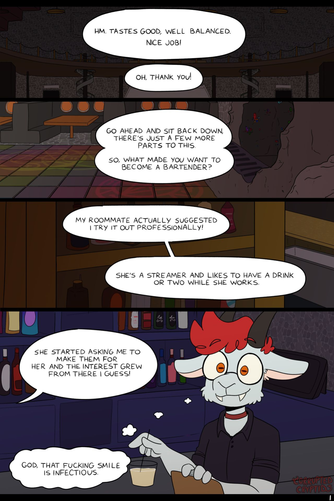 [CorruptedCryptid] Club Lamashtu (NSFW Comic)