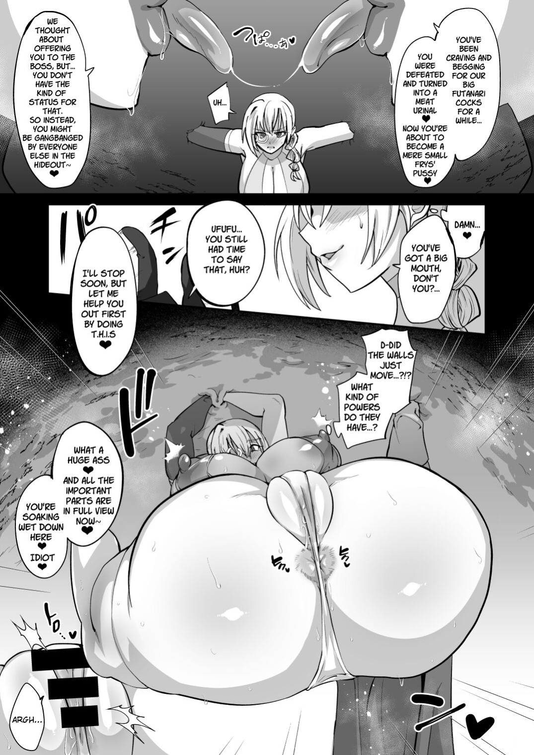 [Muchuu Yakou (Kuromori Yaga)] Mahou Shoujo vs Futanari Sentouin Shimai | Magic Girl vs. Futanari Combatant Sisters [racoonball]
