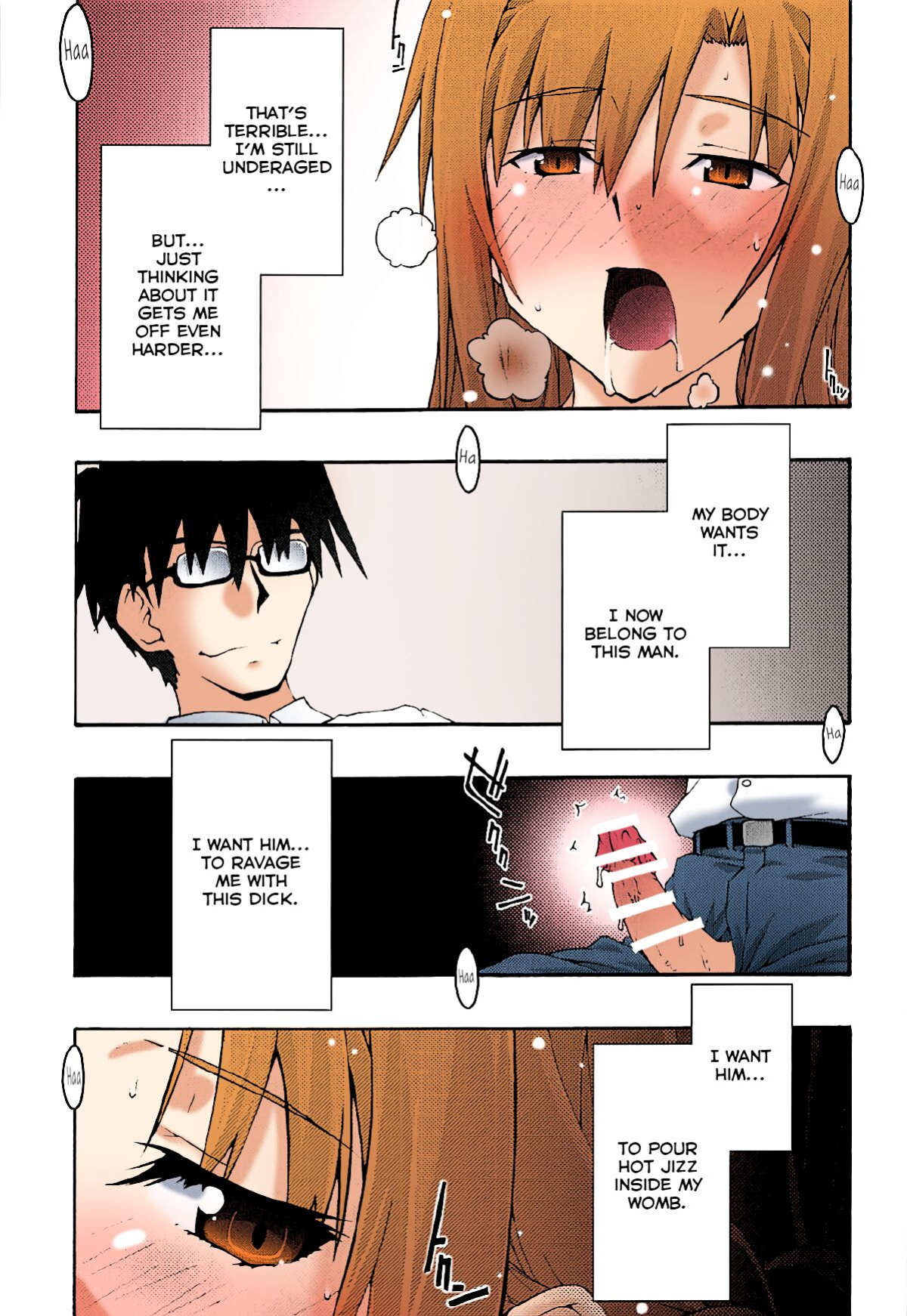 [sandglass (Uyuu Atsuno)] ochiru -asuna3- (Sword Art Online) [Brolen/Nisor][Colorized]