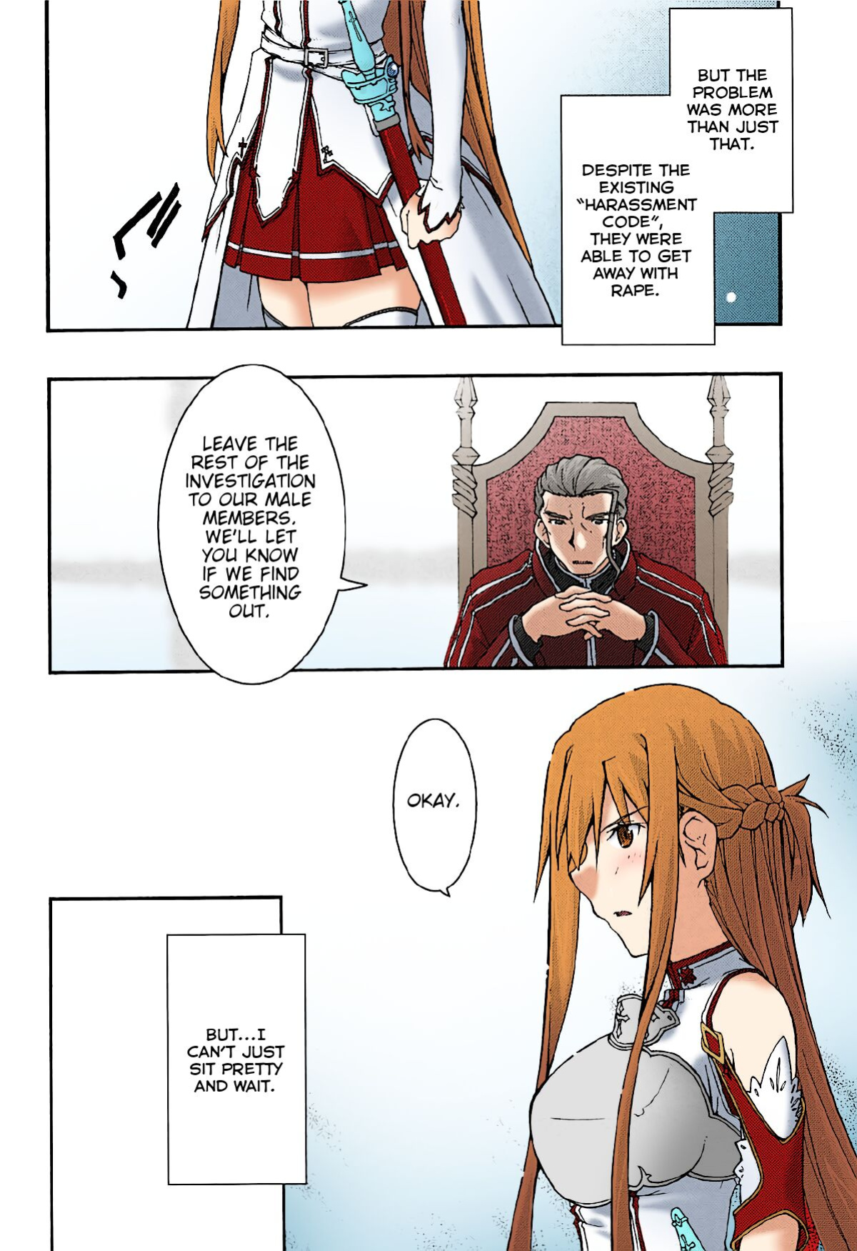 [sandglass (Uyuu Atsuno)] ochiru -asuna3- (Sword Art Online) [Brolen/Nisor][Colorized]