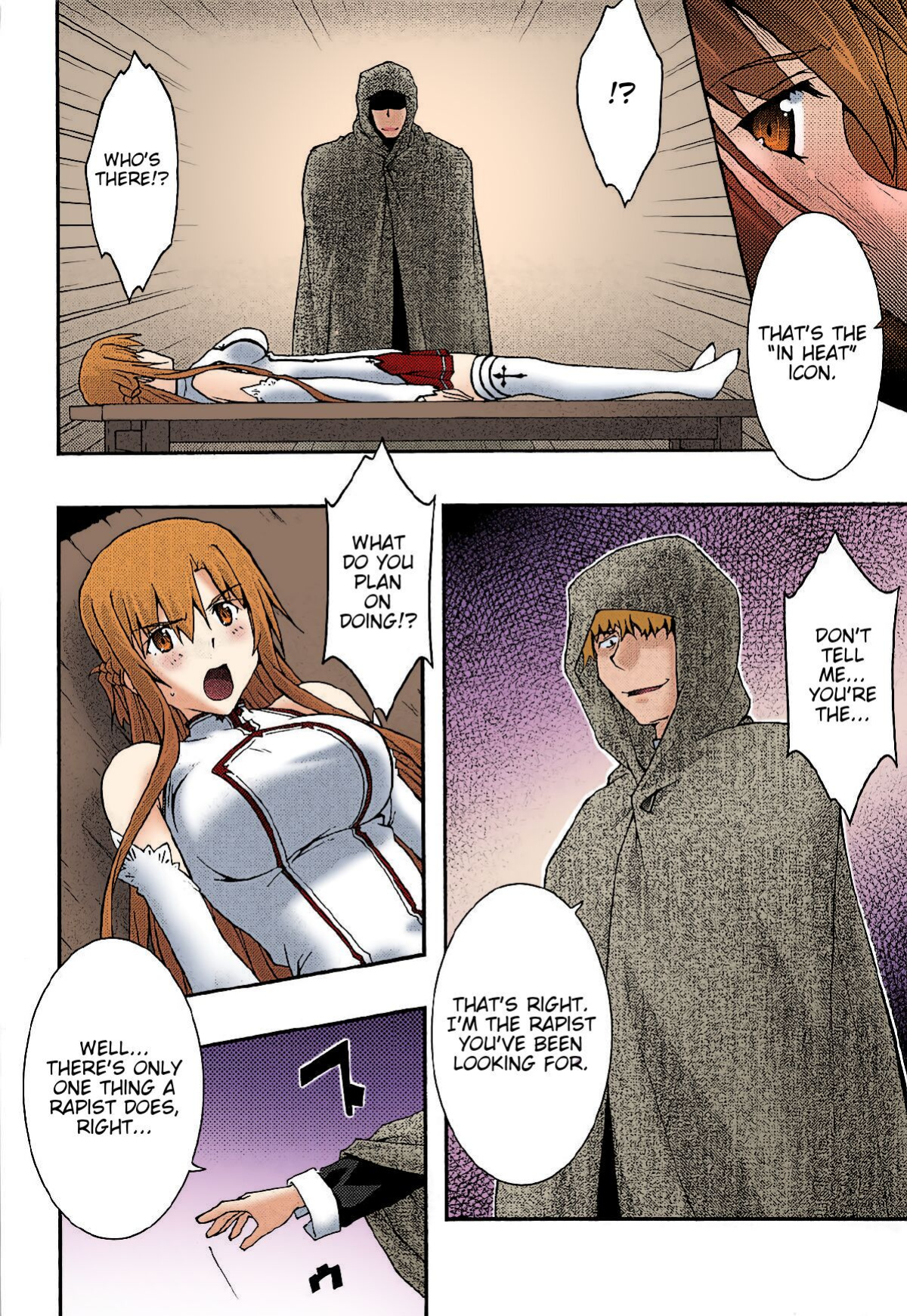 [sandglass (Uyuu Atsuno)] ochiru -asuna3- (Sword Art Online) [Brolen/Nisor][Colorized]