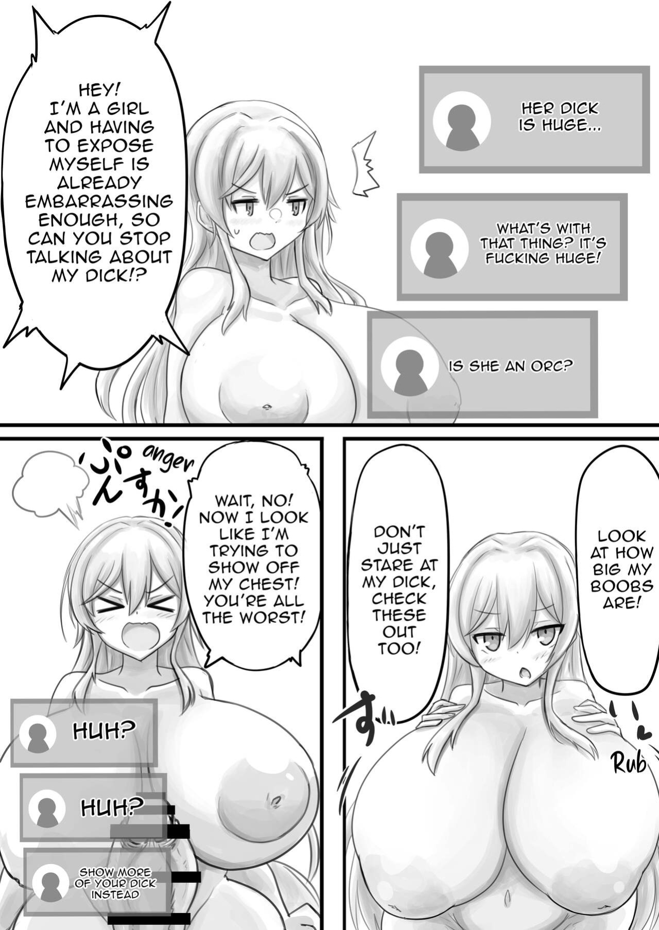 [Nizikuroryu] Show the female knight's ejaculation!! (Harasho Project)