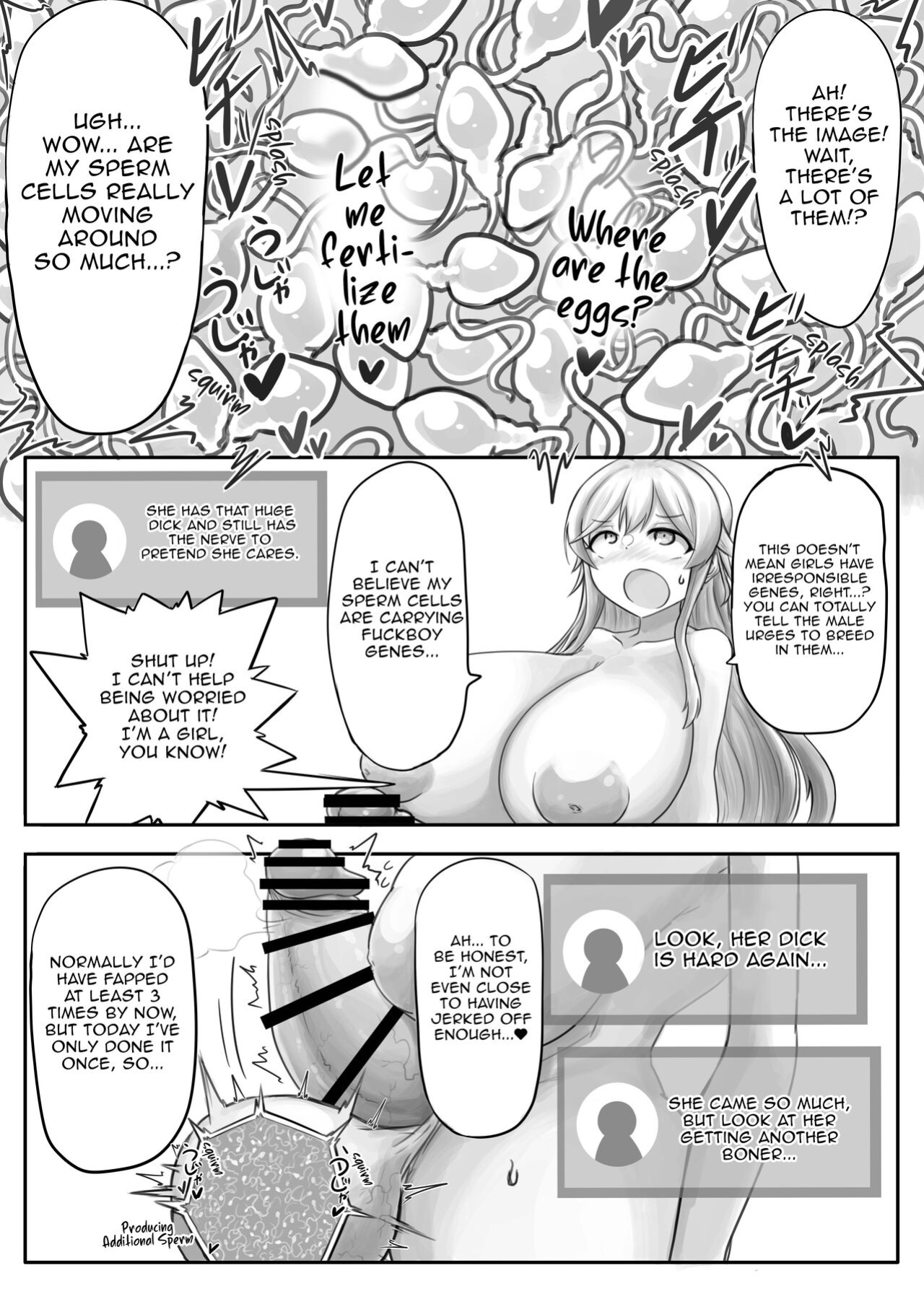 [Nizikuroryu] Show the female knight's ejaculation!! (Harasho Project)