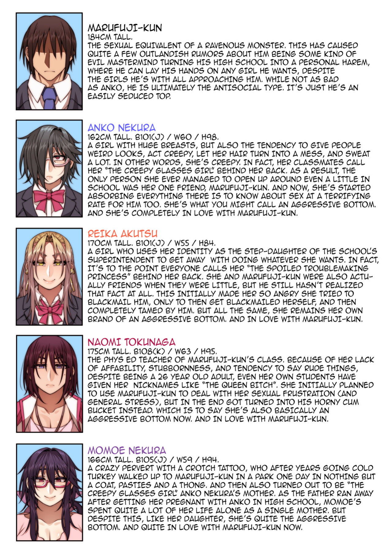 [Mousou Engine (Korotsuke)] Tsugou no Ii Mesu-tachi | The Nymphos Who’re Up for Anything {darknight}