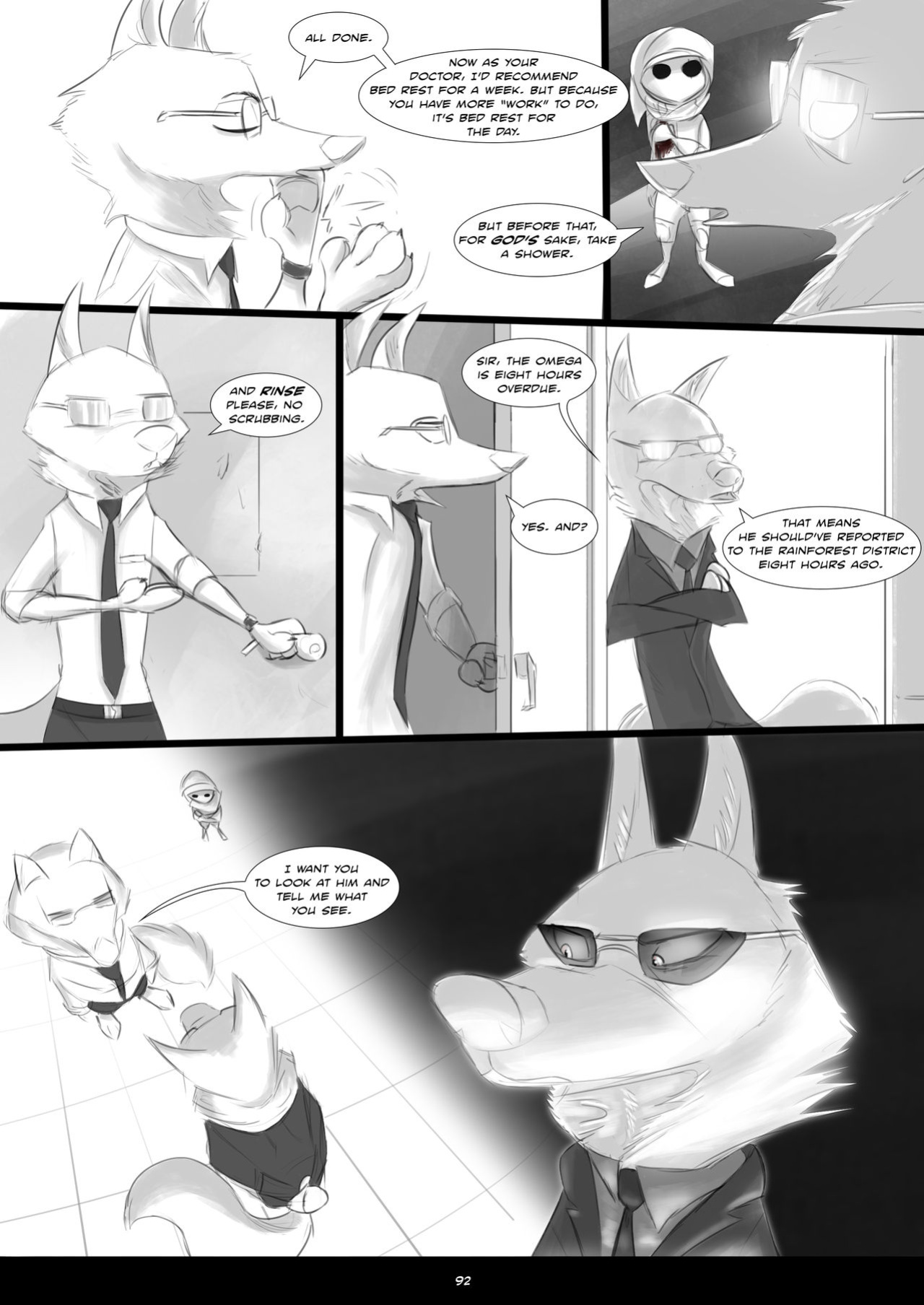 [Yitexity] Savage Company - Chapter 3 + Updated Edition (Zootopia)