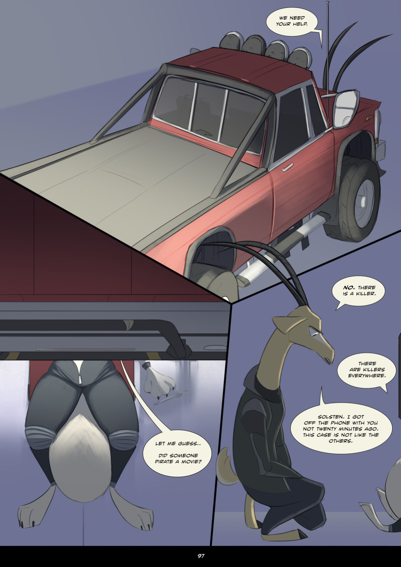 [Yitexity] Savage Company - Chapter 3 + Updated Edition (Zootopia)