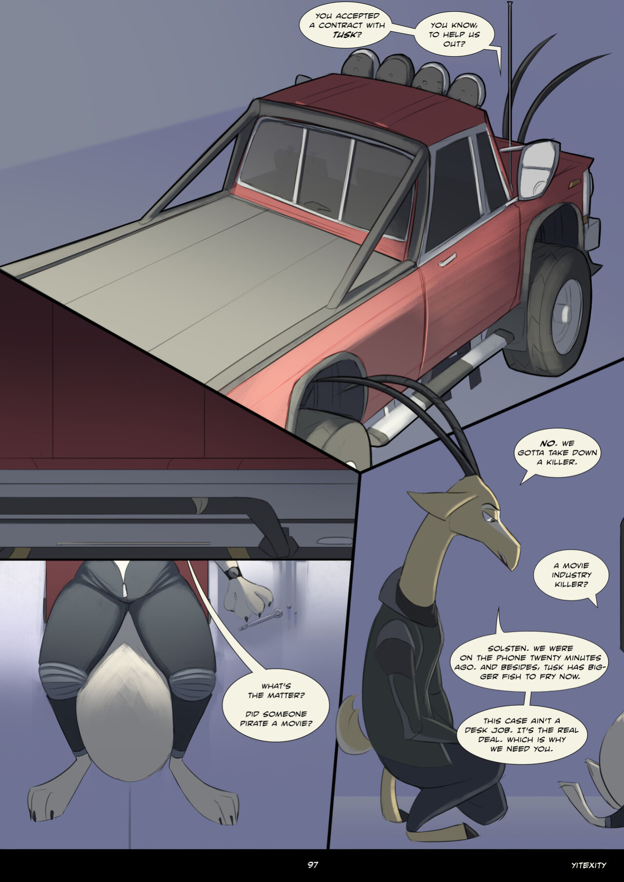[Yitexity] Savage Company - Chapter 3 + Updated Edition (Zootopia)
