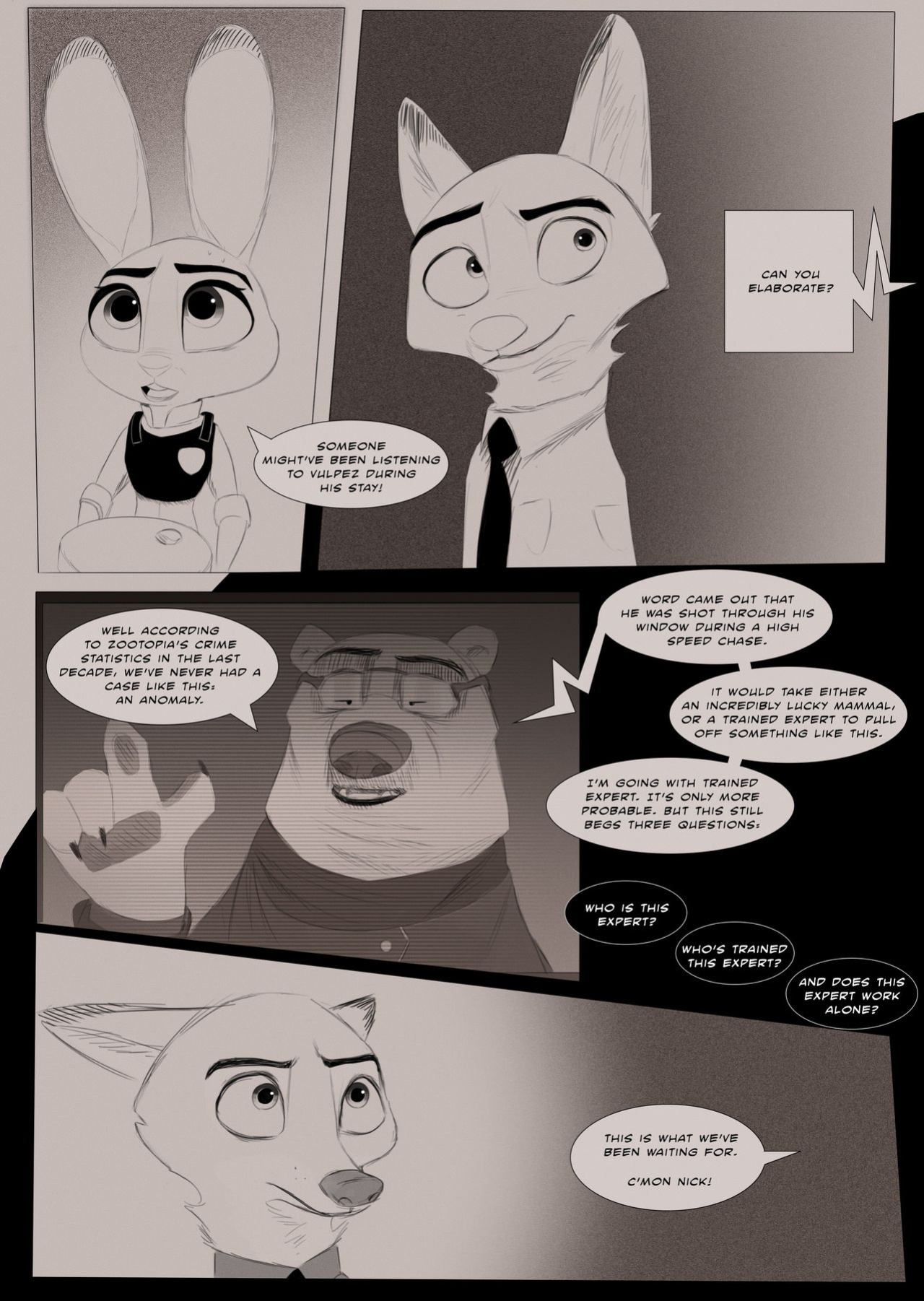 [Yitexity] Savage Company - Chapter 3 + Updated Edition (Zootopia)