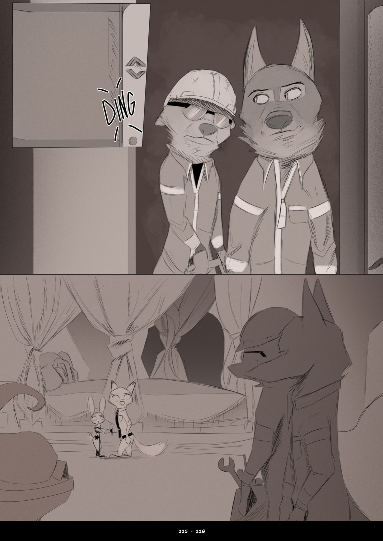 [Yitexity] Savage Company - Chapter 3 + Updated Edition (Zootopia)
