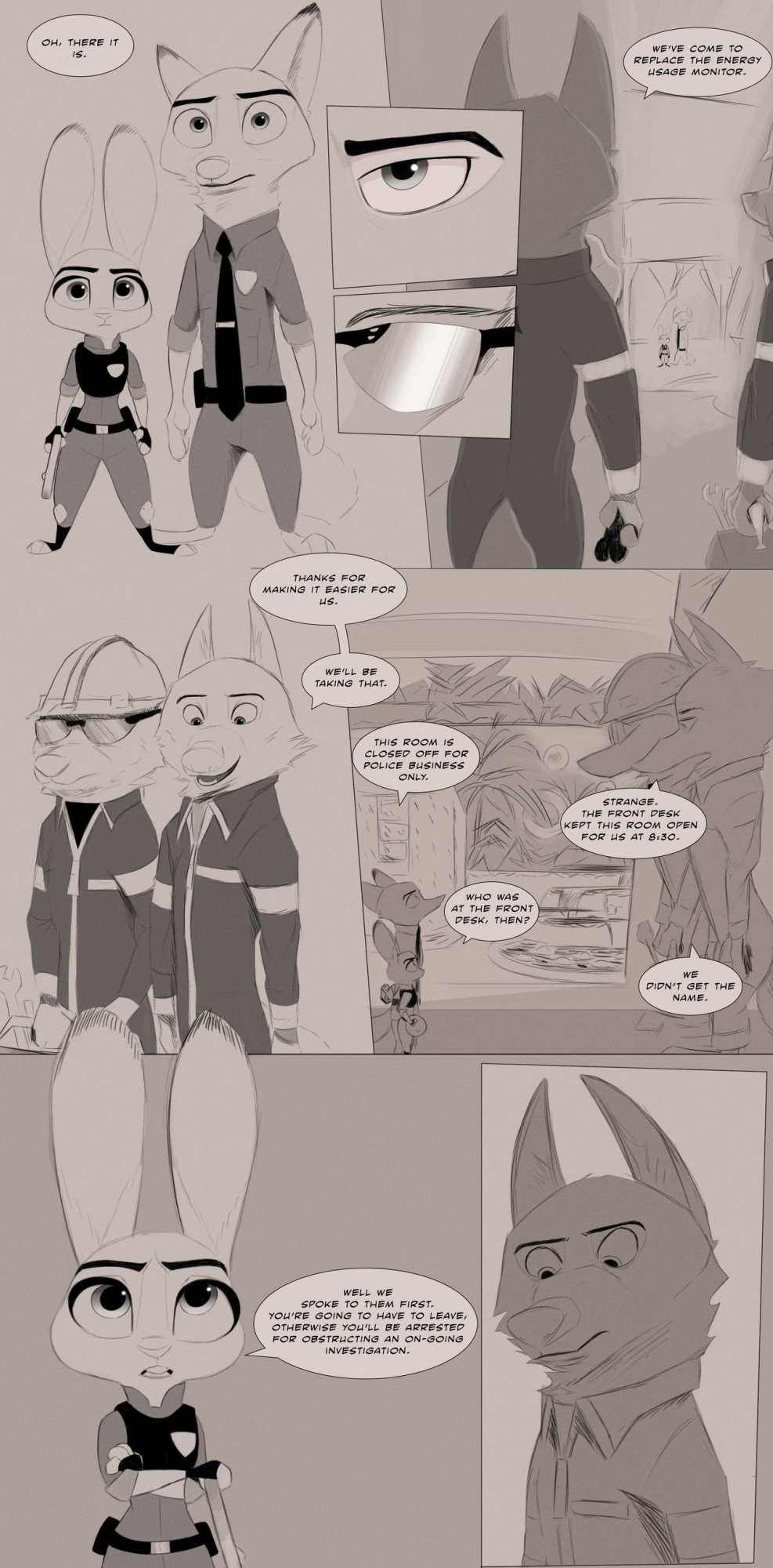 [Yitexity] Savage Company - Chapter 3 + Updated Edition (Zootopia)