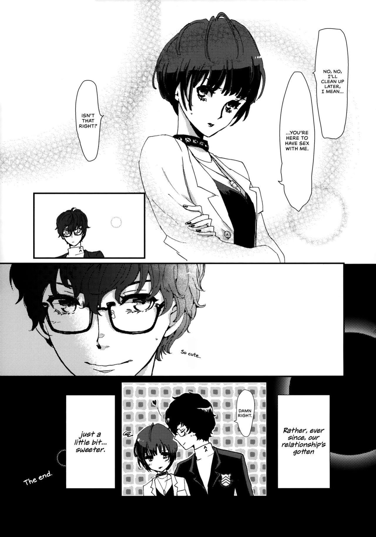 (Another Control 7) [Mugiwara Club (Komugi)] Junai Epicurus | Epicurismus Eroticus (Persona 5) [head empty]