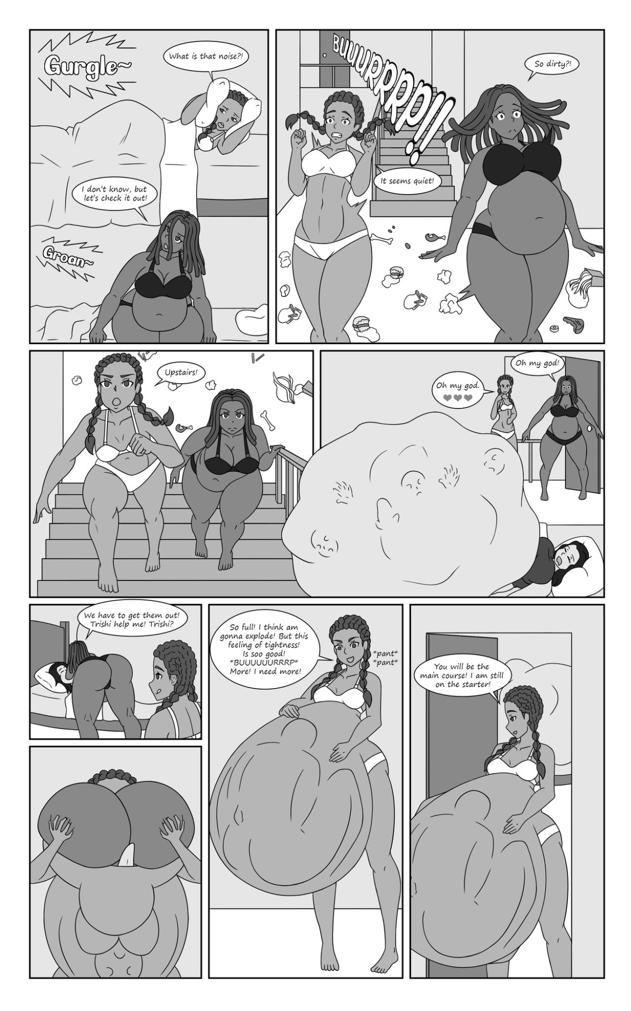 [knightGoose] Wrestling Weight Gain