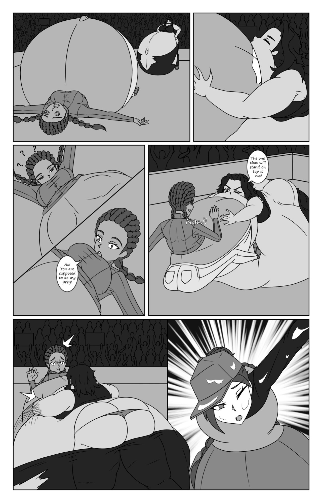 [knightGoose] Wrestling Weight Gain