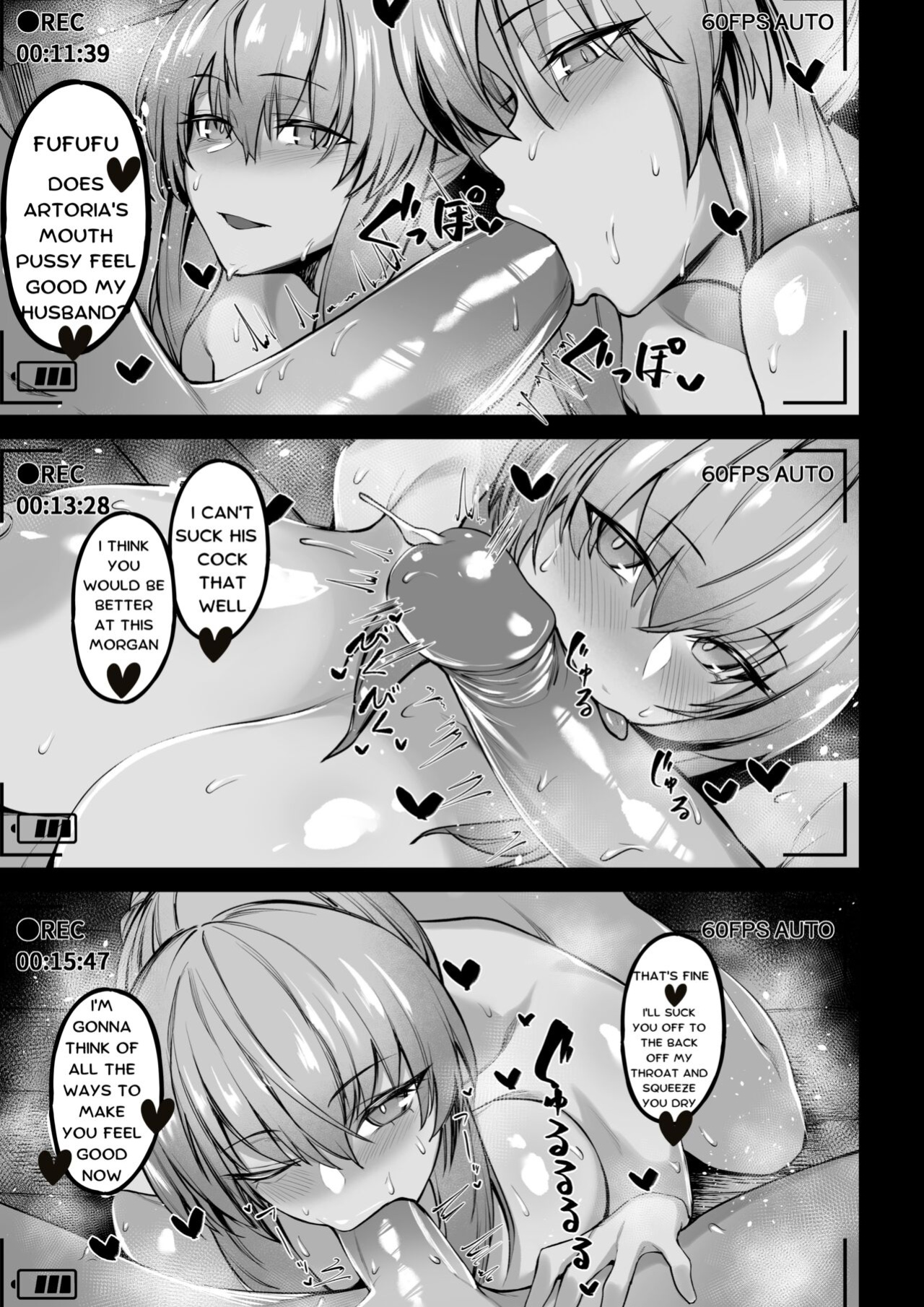(C101) [ZENTANGLE (Hirasawa Zen)] Morgan and Her Sister's (Artoria Alter) Semen Squeezing Diary + Bonus Goods (Fate/Grand Order)