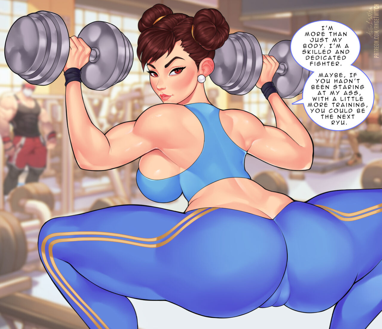 Ange1Witch - Chun-li TightPants