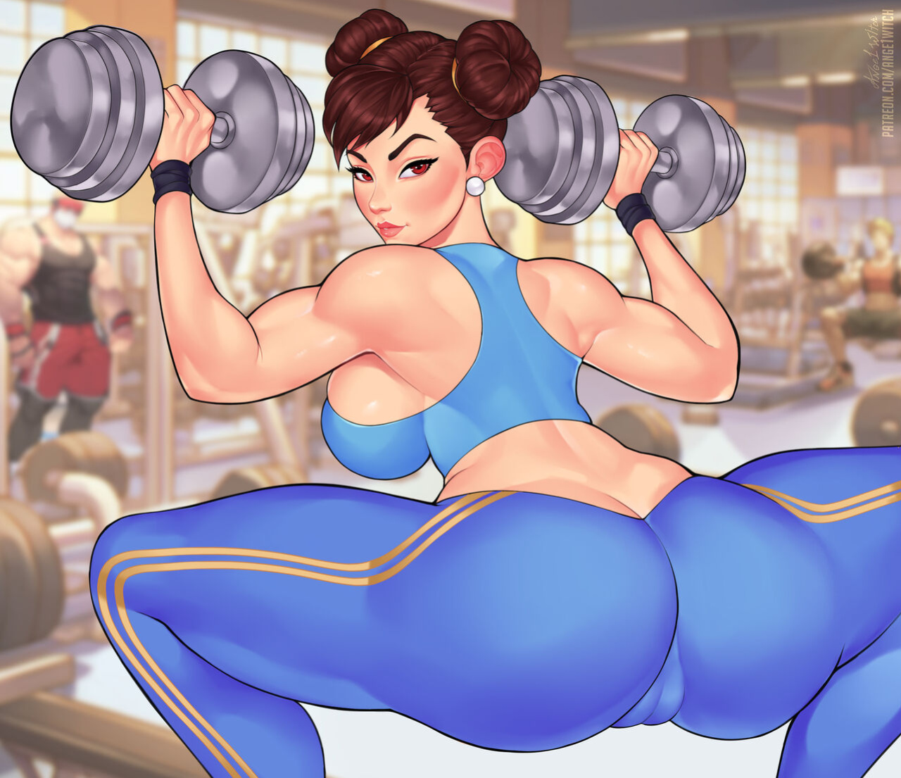 Ange1Witch - Chun-li TightPants