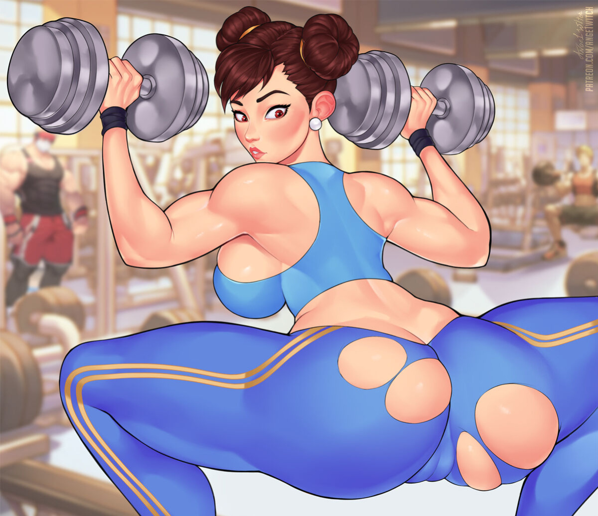 Ange1Witch - Chun-li TightPants