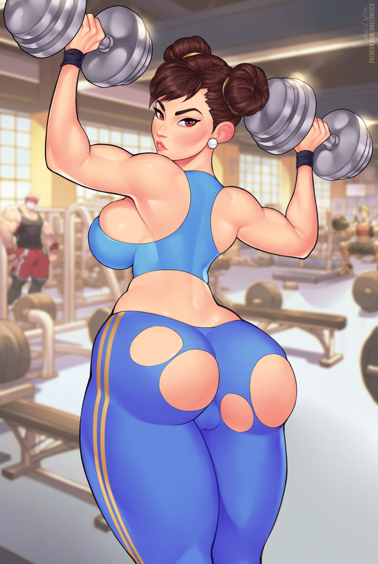 Ange1Witch - Chun-li TightPants
